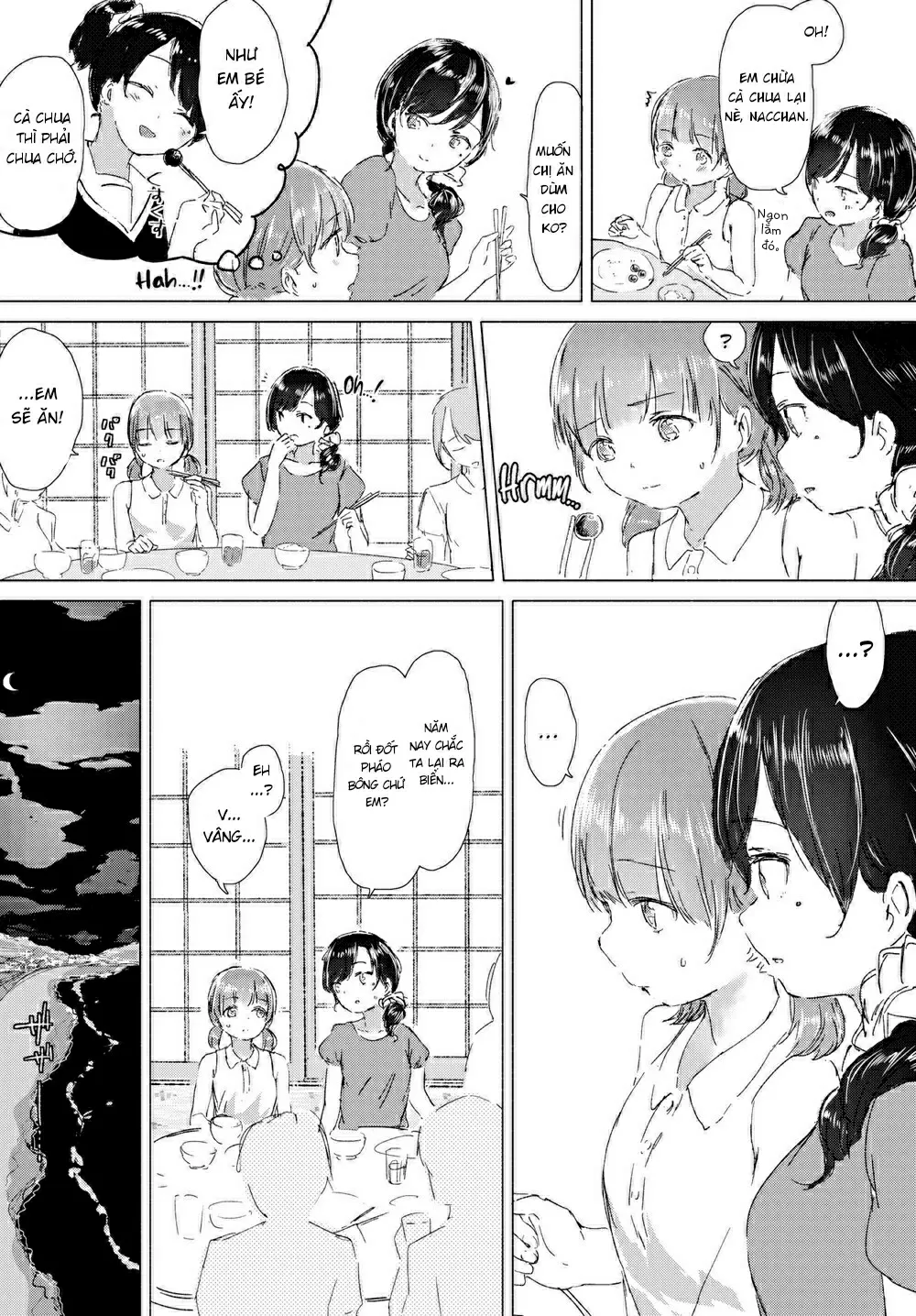 HentaiVN.net - Ảnh 4 - Tuyển tập Yuri Oneshot - Chap 117:A Desires to be with Her, a Night of Temptations