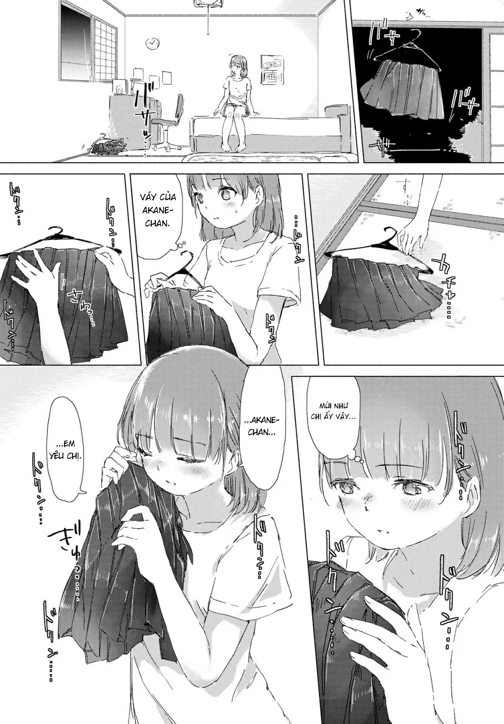 HentaiVN.net - Ảnh 8 - Tuyển tập Yuri Oneshot - Chap 117:A Desires to be with Her, a Night of Temptations