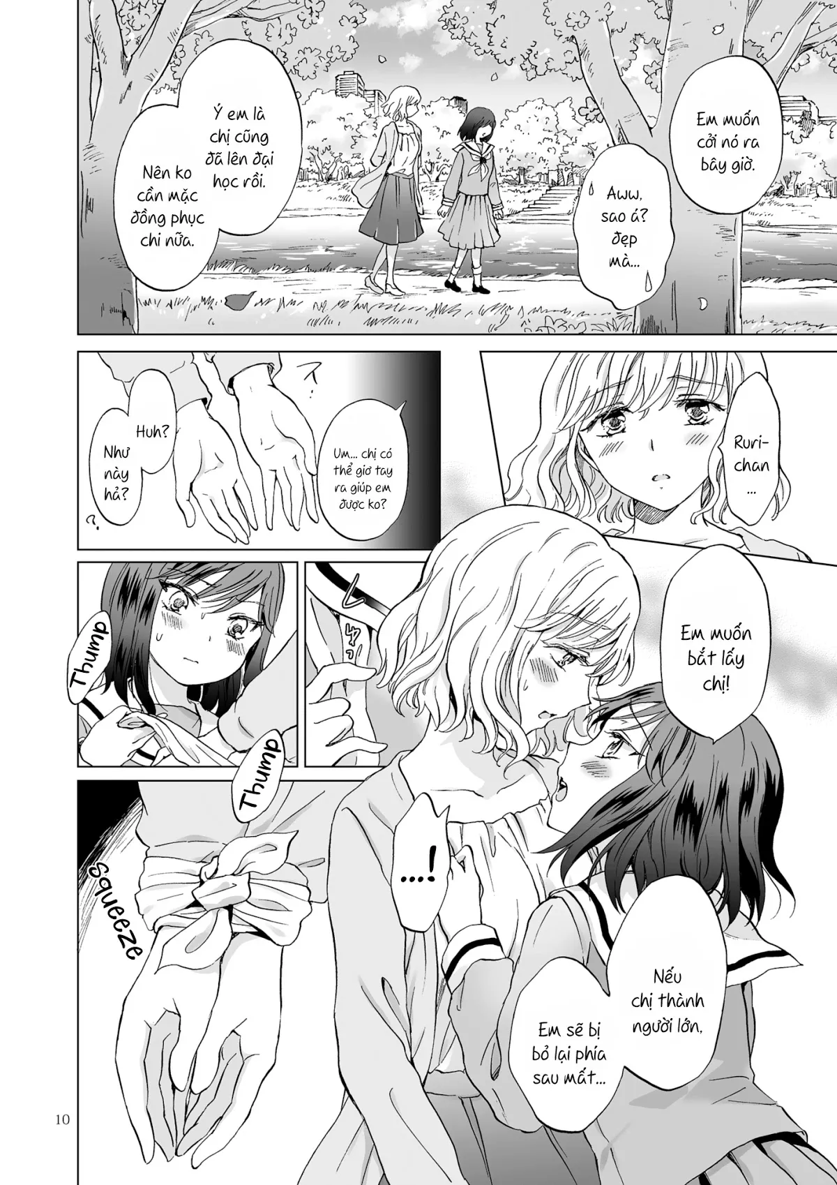 HentaiVN.net - Ảnh 9 - Tuyển tập Yuri Oneshot - Chap 125: Kinbaku Date ~Toshishita Kanojo ni Shibararete~