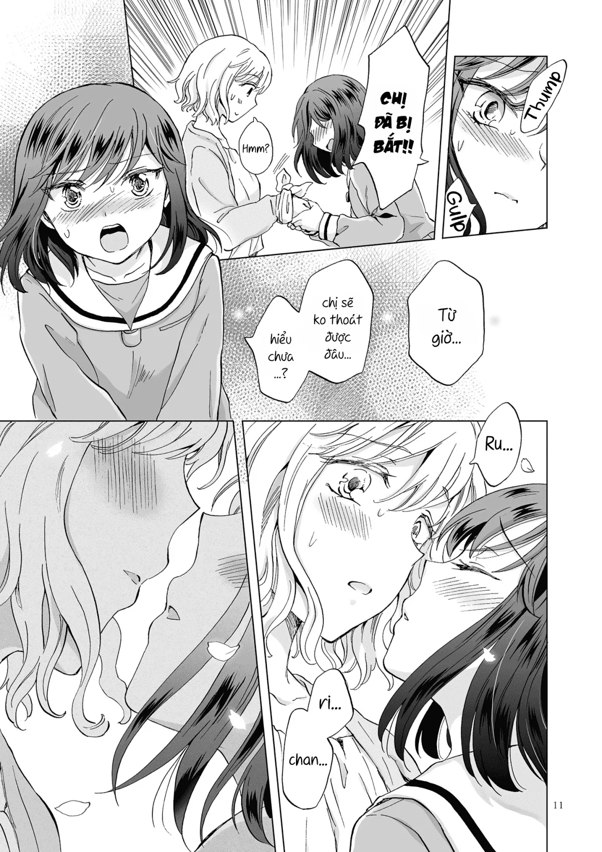 HentaiVN.net - Ảnh 10 - Tuyển tập Yuri Oneshot - Chap 125: Kinbaku Date ~Toshishita Kanojo ni Shibararete~