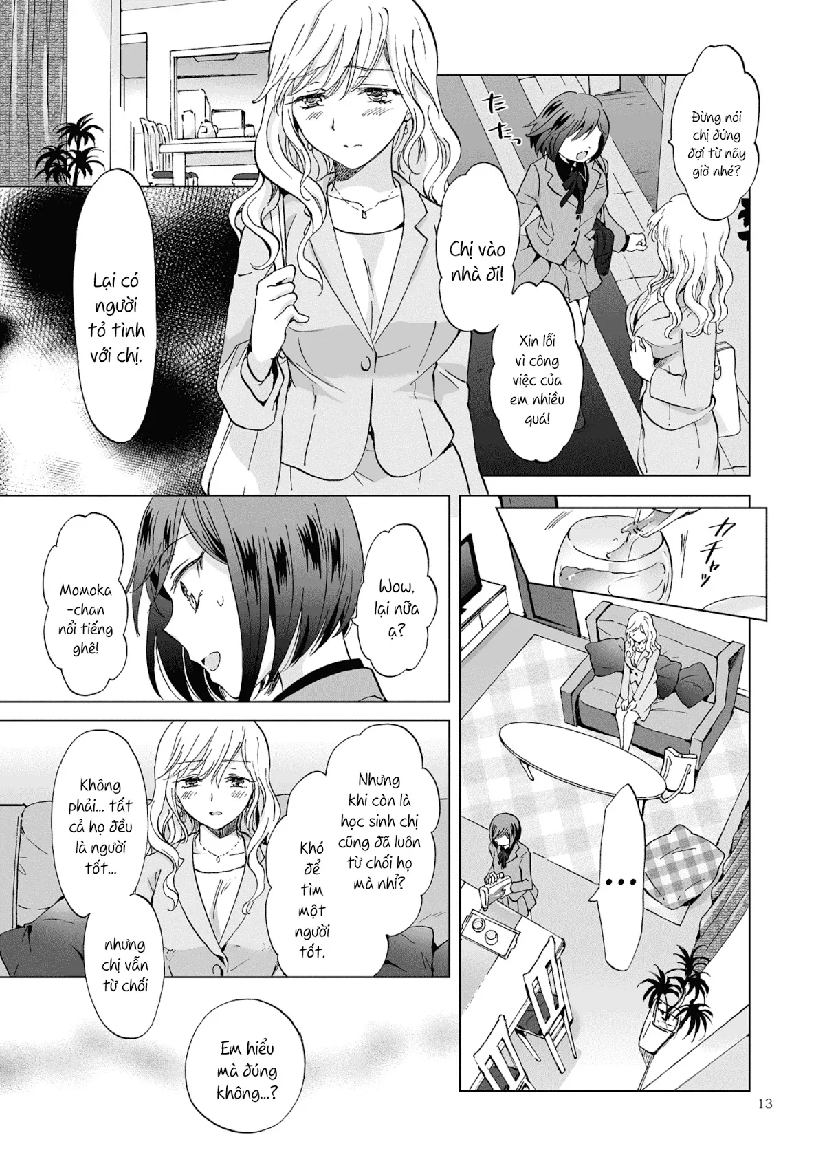 HentaiVN.net - Ảnh 12 - Tuyển tập Yuri Oneshot - Chap 125: Kinbaku Date ~Toshishita Kanojo ni Shibararete~