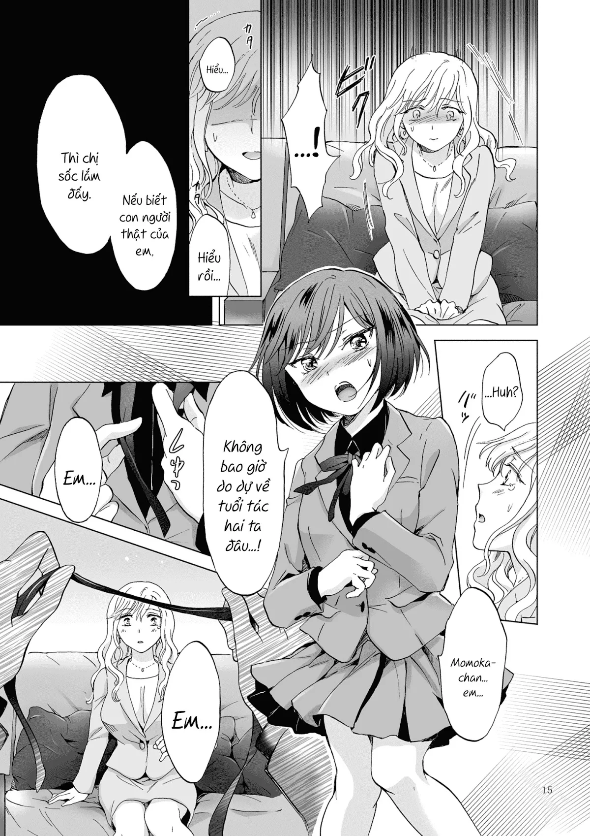 HentaiVN.net - Ảnh 14 - Tuyển tập Yuri Oneshot - Chap 125: Kinbaku Date ~Toshishita Kanojo ni Shibararete~