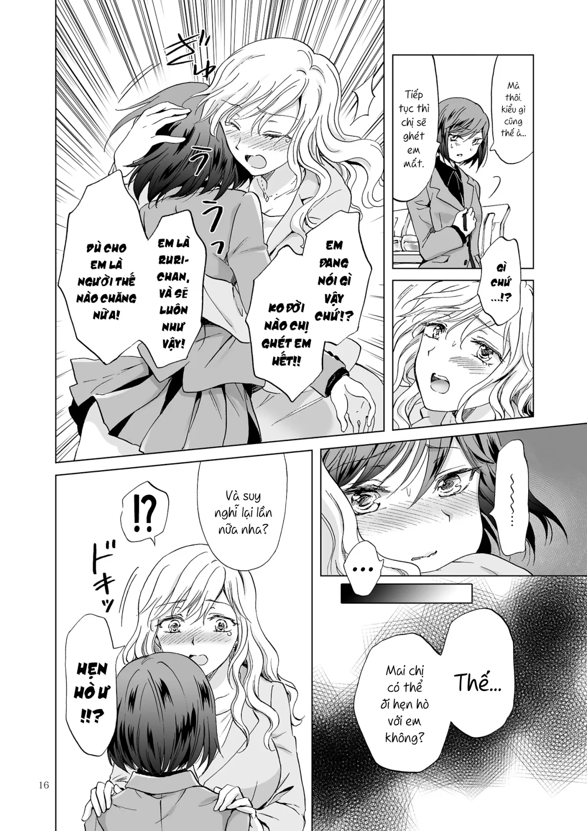 HentaiVN.net - Ảnh 15 - Tuyển tập Yuri Oneshot - Chap 125: Kinbaku Date ~Toshishita Kanojo ni Shibararete~