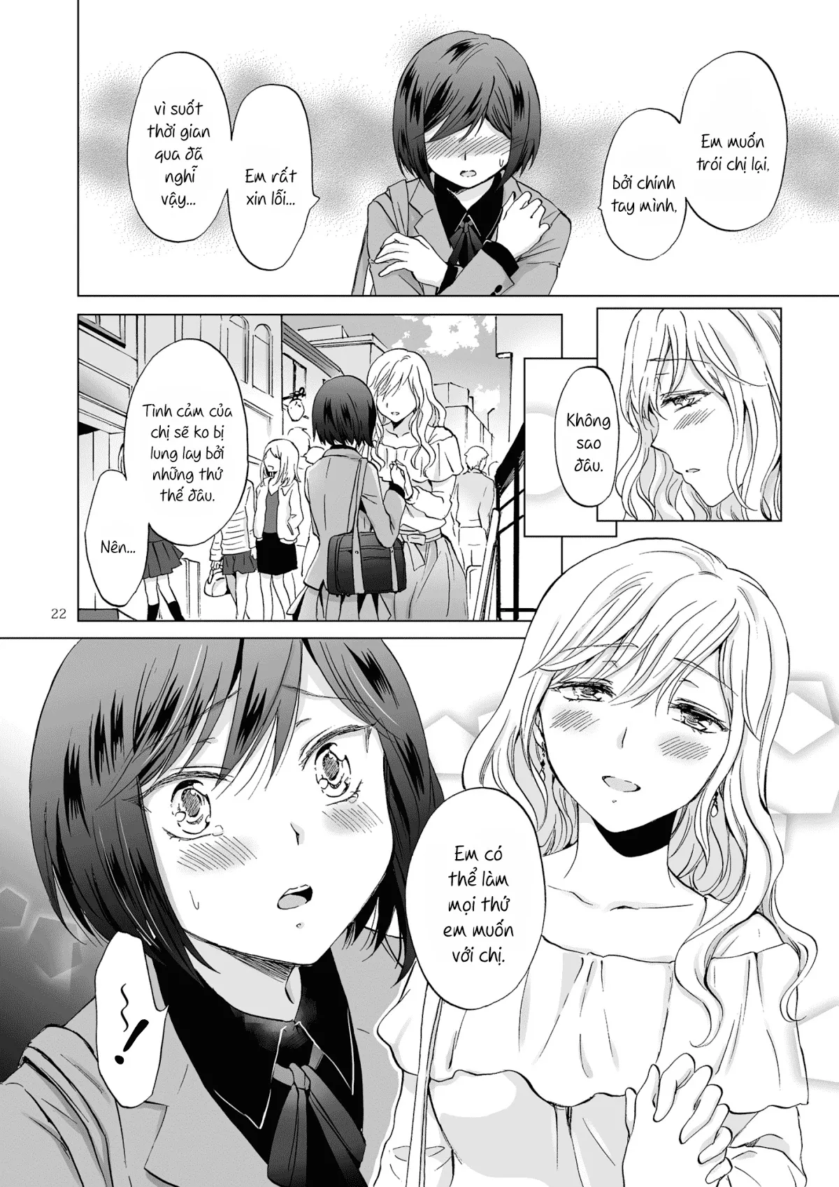 HentaiVN.net - Ảnh 21 - Tuyển tập Yuri Oneshot - Chap 125: Kinbaku Date ~Toshishita Kanojo ni Shibararete~
