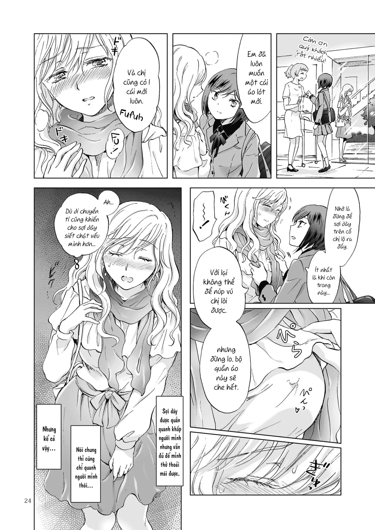 HentaiVN.net - Ảnh 23 - Tuyển tập Yuri Oneshot - Chap 125: Kinbaku Date ~Toshishita Kanojo ni Shibararete~