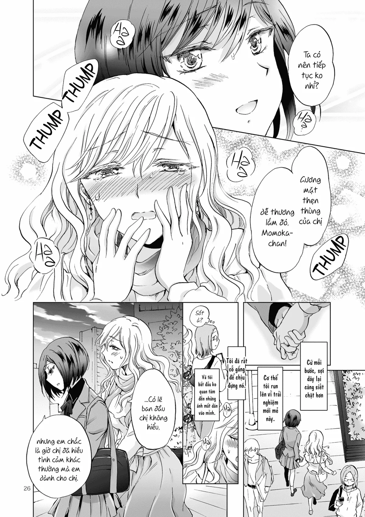 HentaiVN.net - Ảnh 25 - Tuyển tập Yuri Oneshot - Chap 125: Kinbaku Date ~Toshishita Kanojo ni Shibararete~