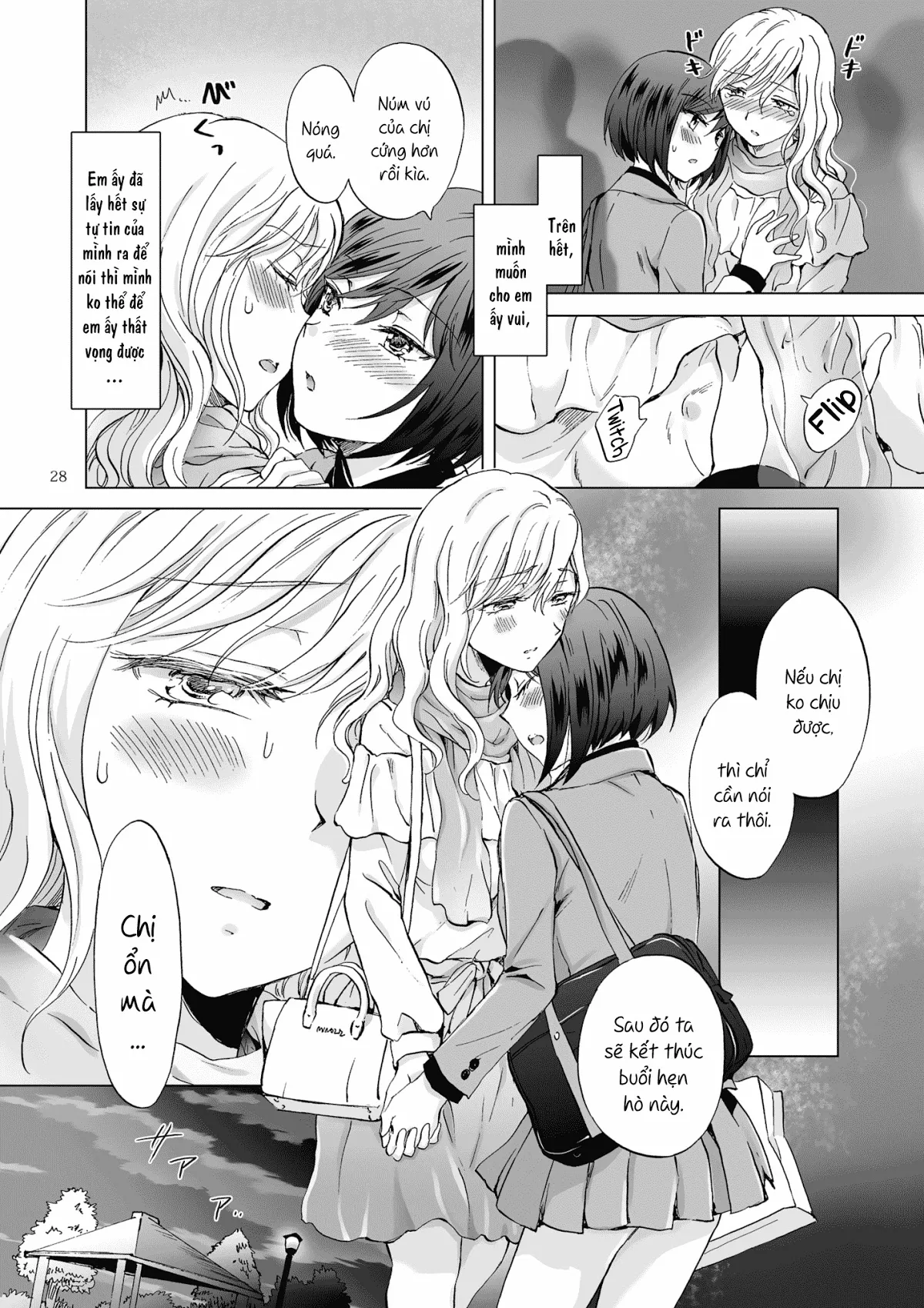 HentaiVN.net - Ảnh 27 - Tuyển tập Yuri Oneshot - Chap 125: Kinbaku Date ~Toshishita Kanojo ni Shibararete~