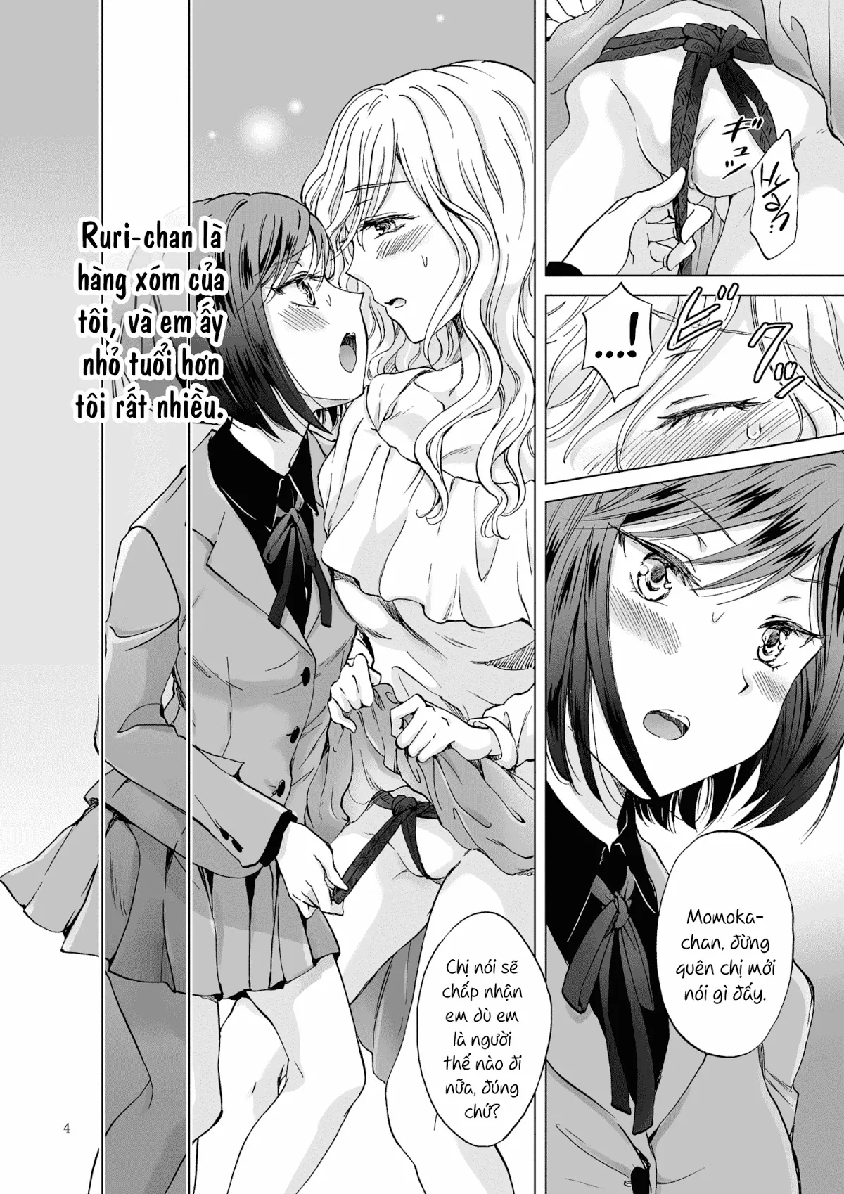 HentaiVN.net - Ảnh 3 - Tuyển tập Yuri Oneshot - Chap 125: Kinbaku Date ~Toshishita Kanojo ni Shibararete~