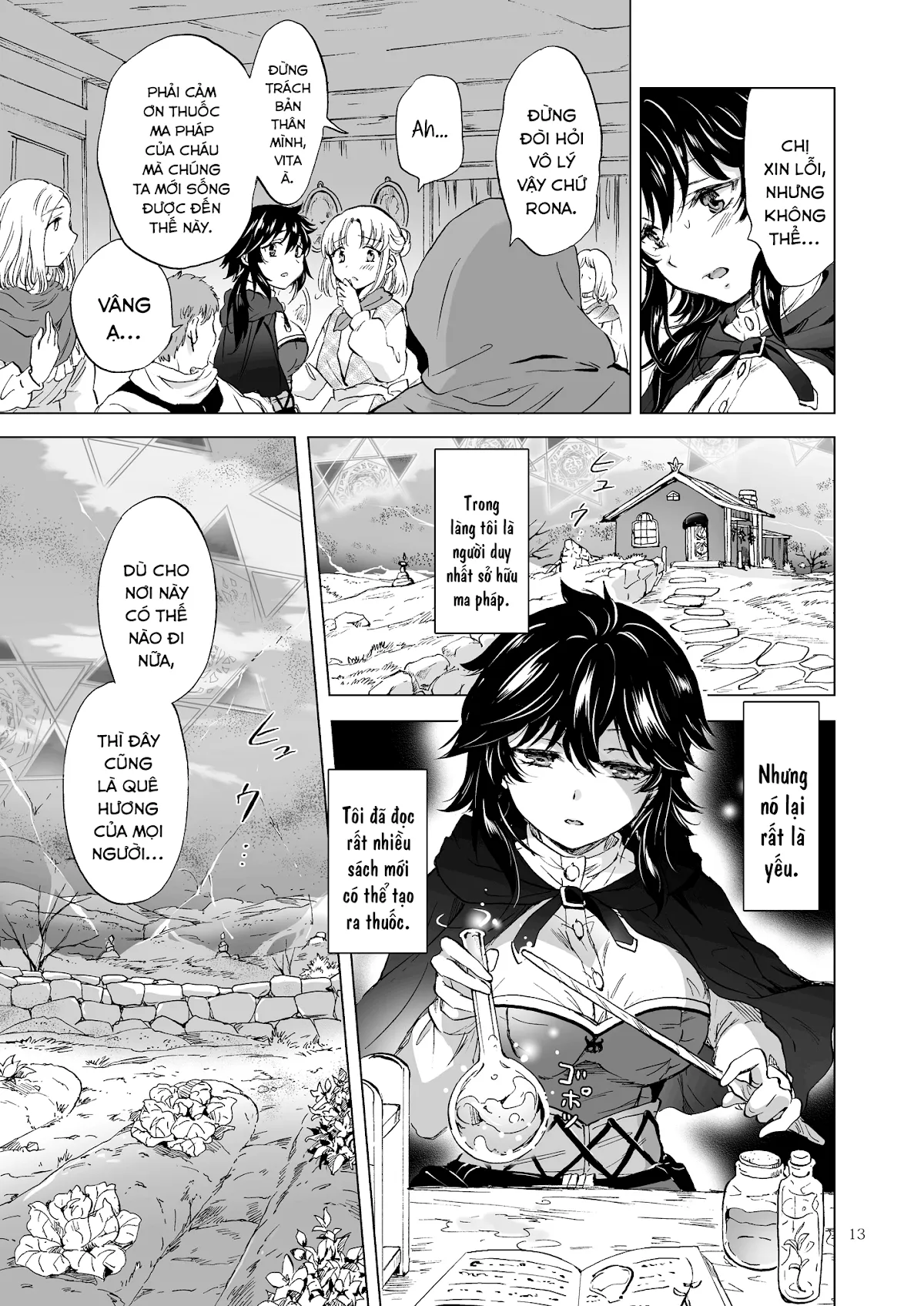 HentaiVN.net - Ảnh 11 - Tuyển tập Yuri Oneshot - Chap 126: Seinaru Chichi no Elf Hime