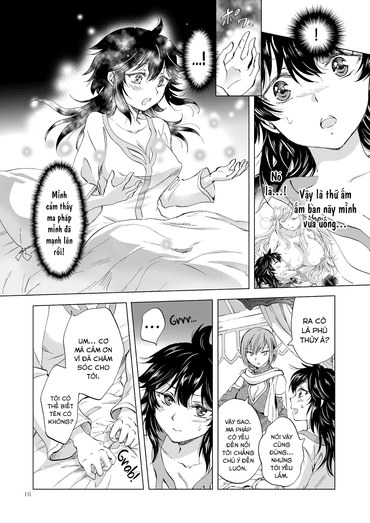 HentaiVN.net - Ảnh 14 - Tuyển tập Yuri Oneshot - Chap 126: Seinaru Chichi no Elf Hime