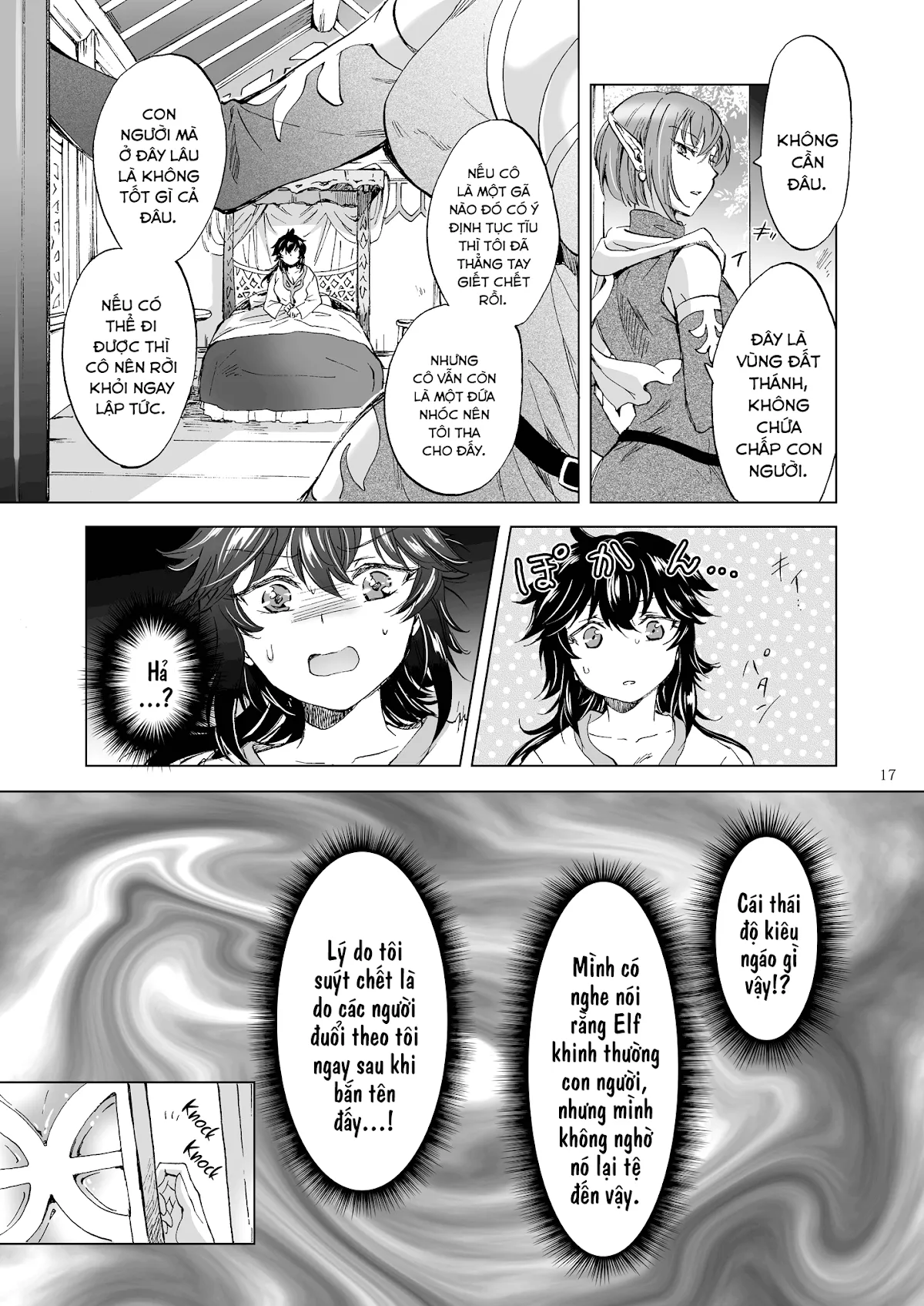 HentaiVN.net - Ảnh 15 - Tuyển tập Yuri Oneshot - Chap 126: Seinaru Chichi no Elf Hime
