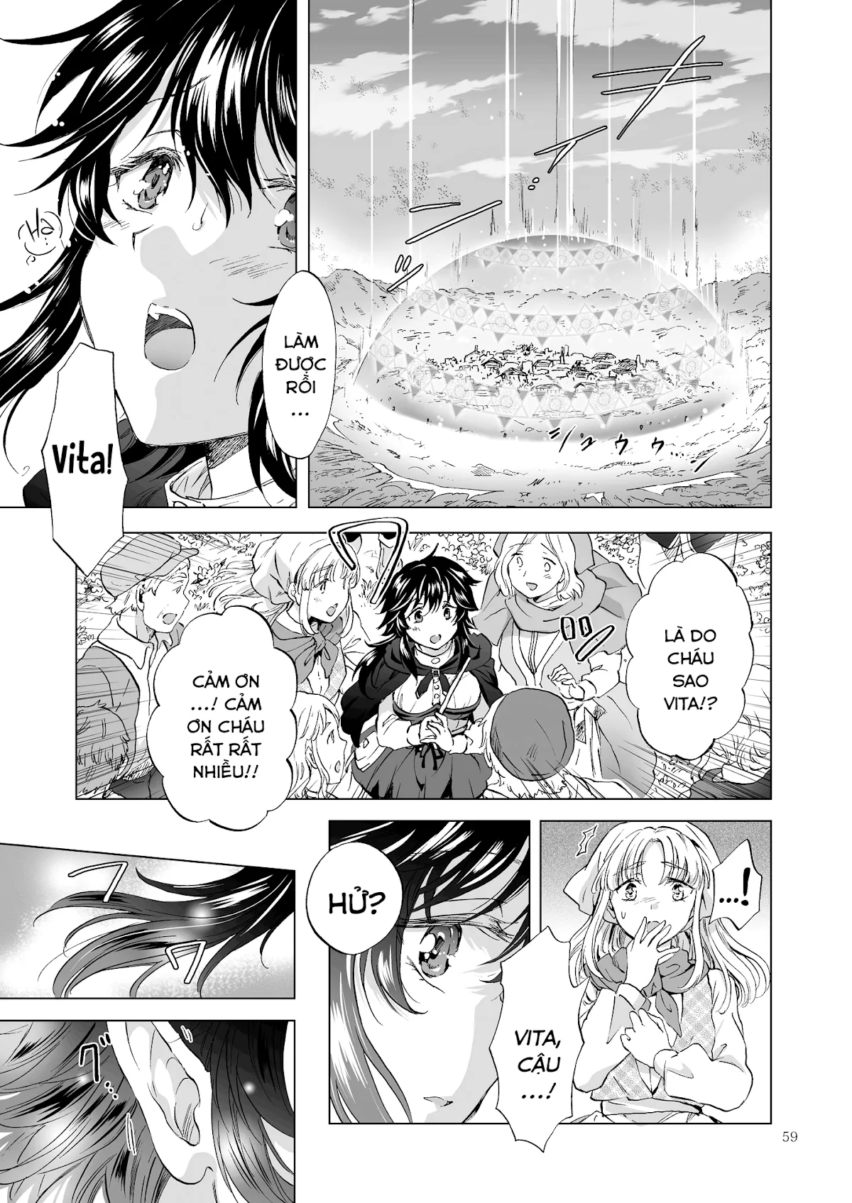 HentaiVN.net - Ảnh 56 - Tuyển tập Yuri Oneshot - Chap 126: Seinaru Chichi no Elf Hime