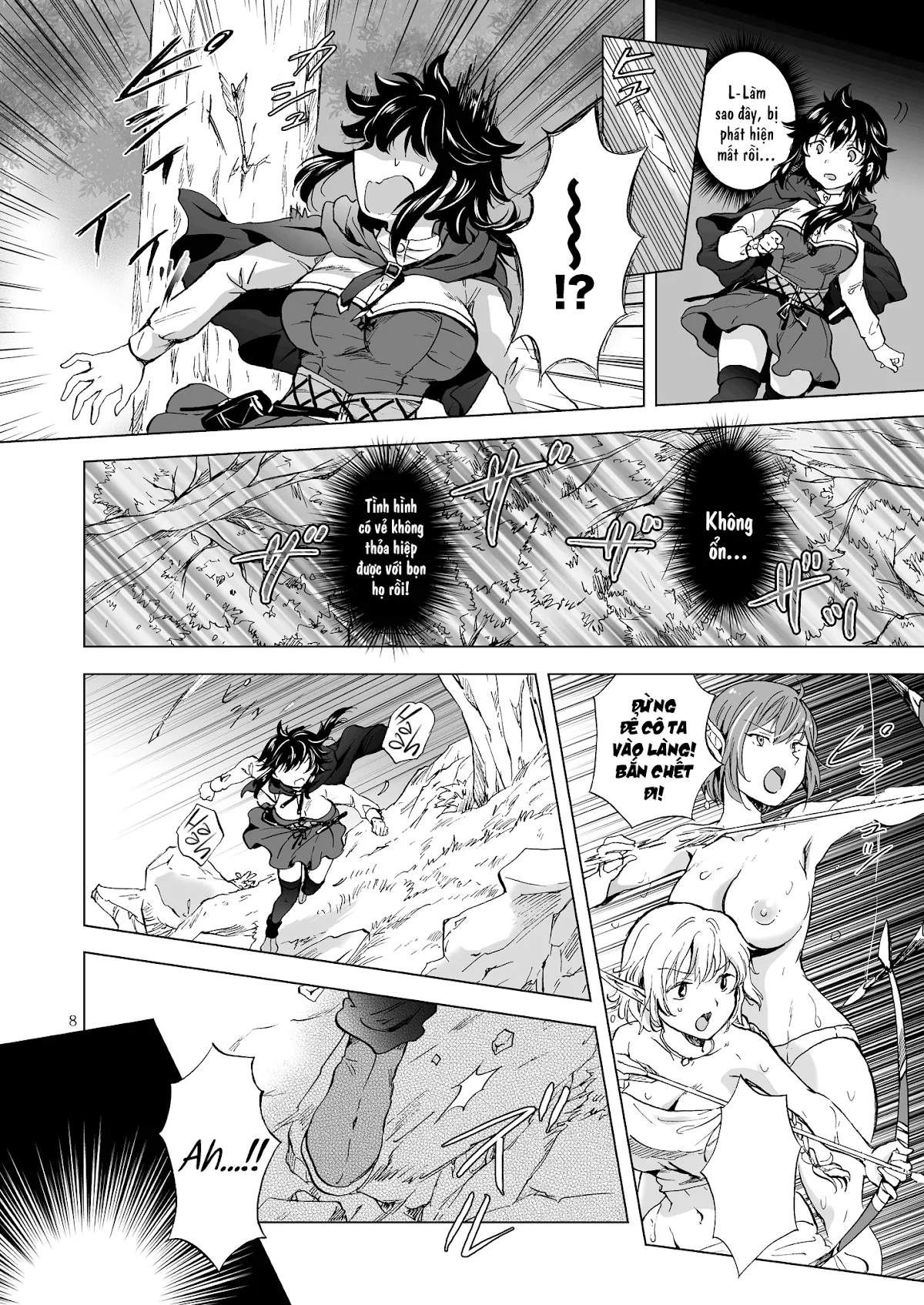 HentaiVN.net - Ảnh 6 - Tuyển tập Yuri Oneshot - Chap 126: Seinaru Chichi no Elf Hime