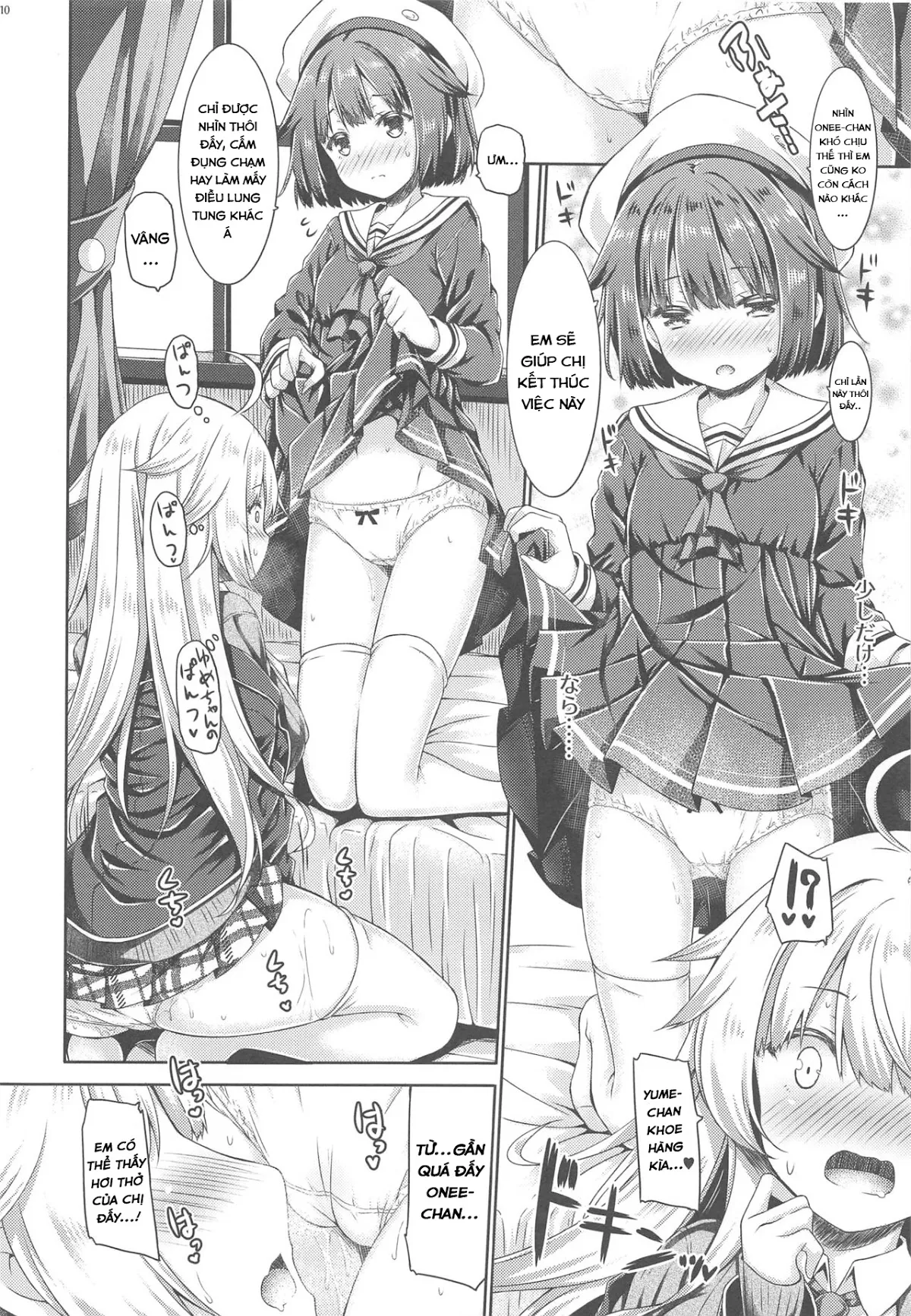 HentaiVN.net - Ảnh 9 - Tuyển tập Yuri Oneshot - Chap 128: Onee-chan ga Imouto no Pants de Hitori Ecchi Shitemashita