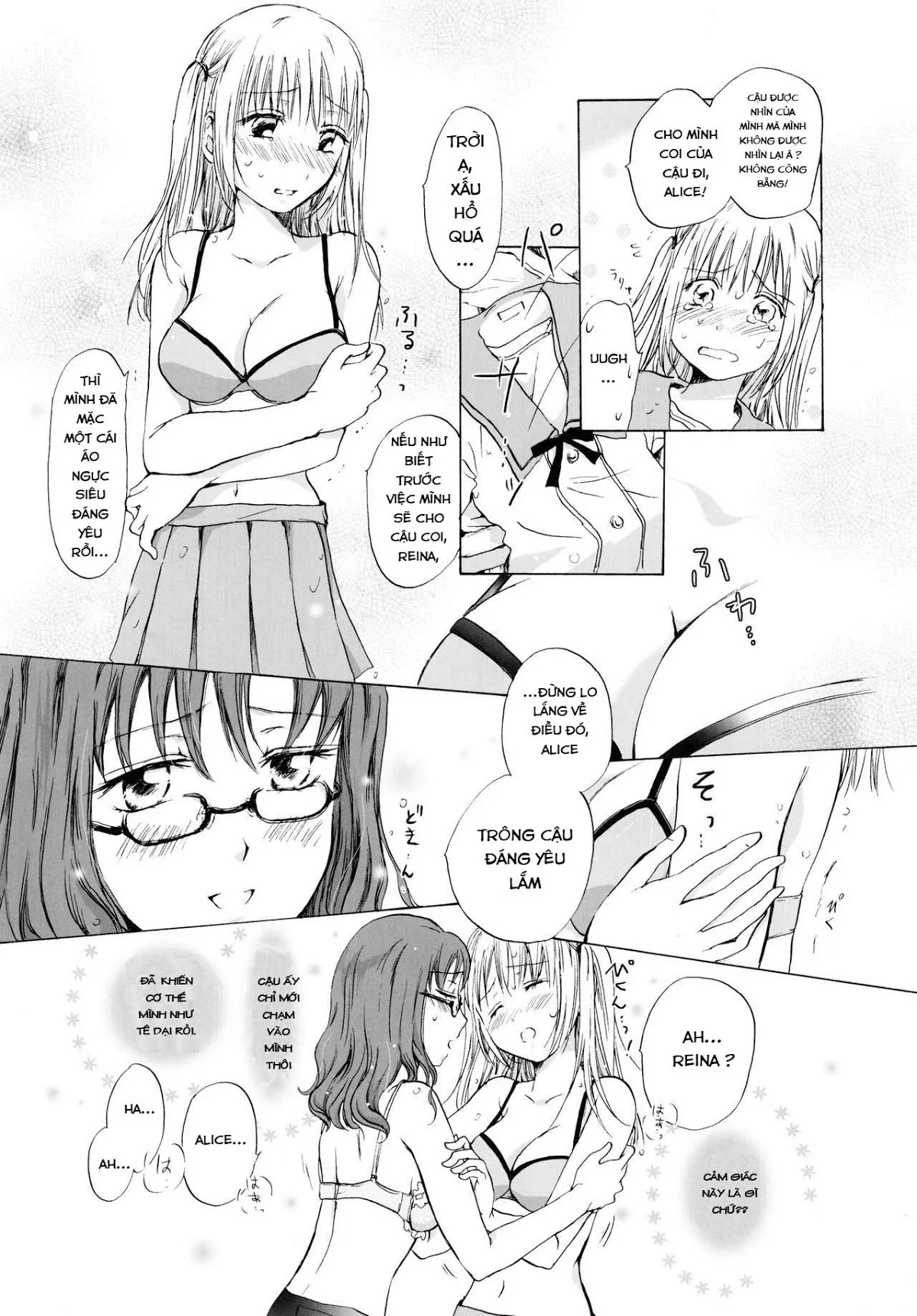 HentaiVN.net - Ảnh 9 - Tuyển tập Yuri Oneshot - Chap 133: Heartbeat Locker Room