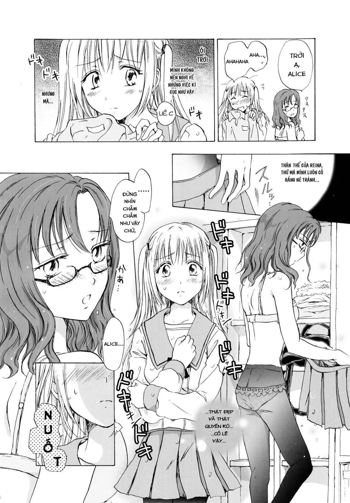 HentaiVN.net - Ảnh 4 - Tuyển tập Yuri Oneshot - Chap 133: Heartbeat Locker Room