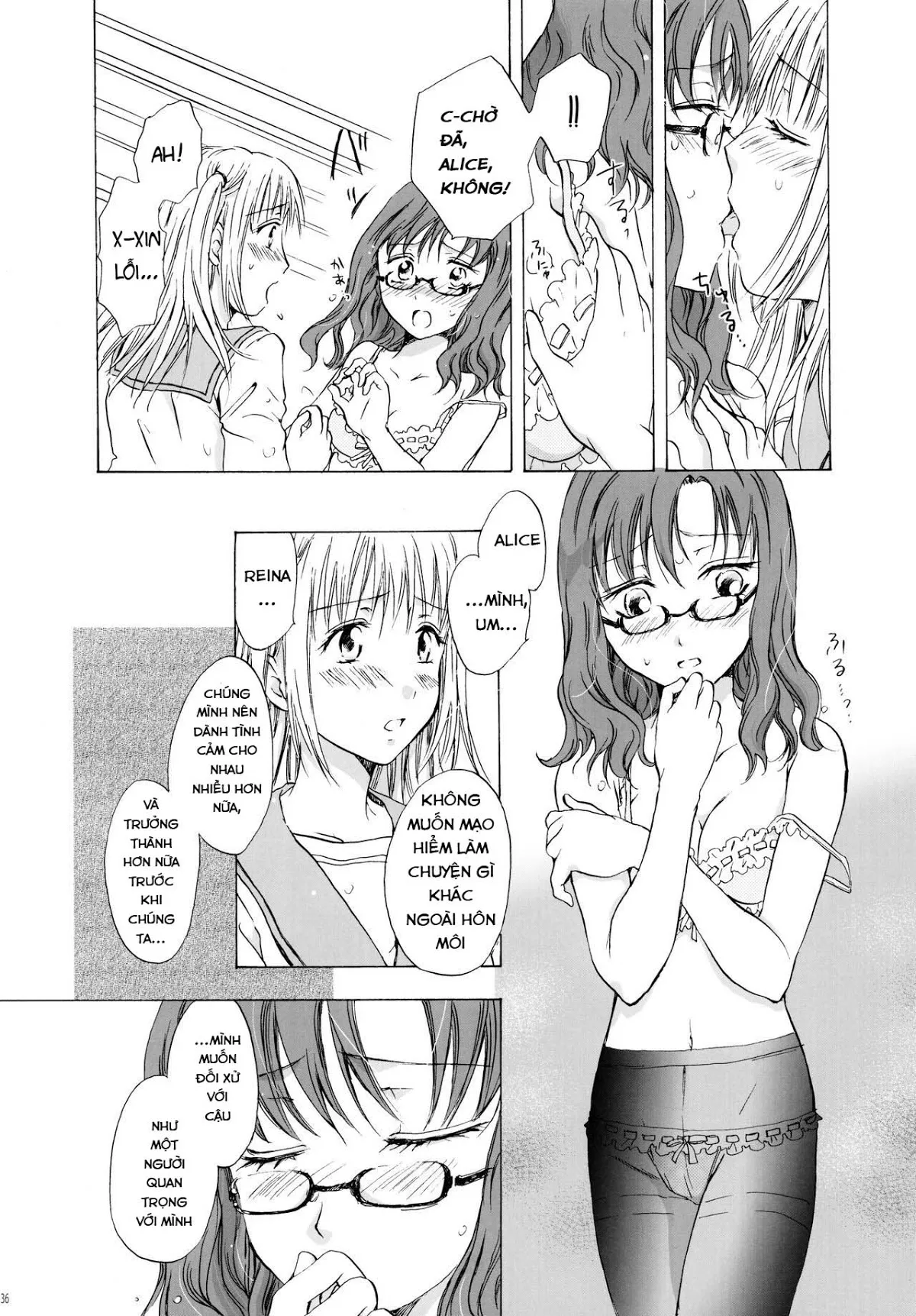 HentaiVN.net - Ảnh 6 - Tuyển tập Yuri Oneshot - Chap 133: Heartbeat Locker Room