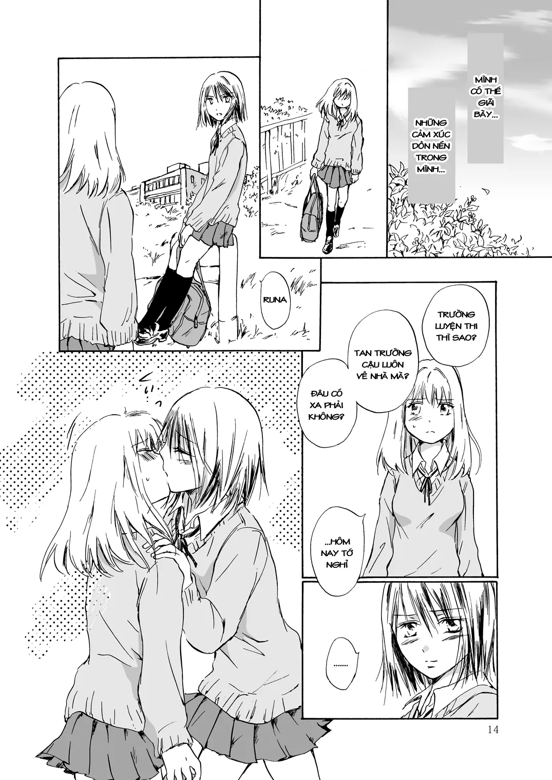 HentaiVN.net - Ảnh 14 - Tuyển tập Yuri Oneshot - Chap 134: Tooi Kirameki