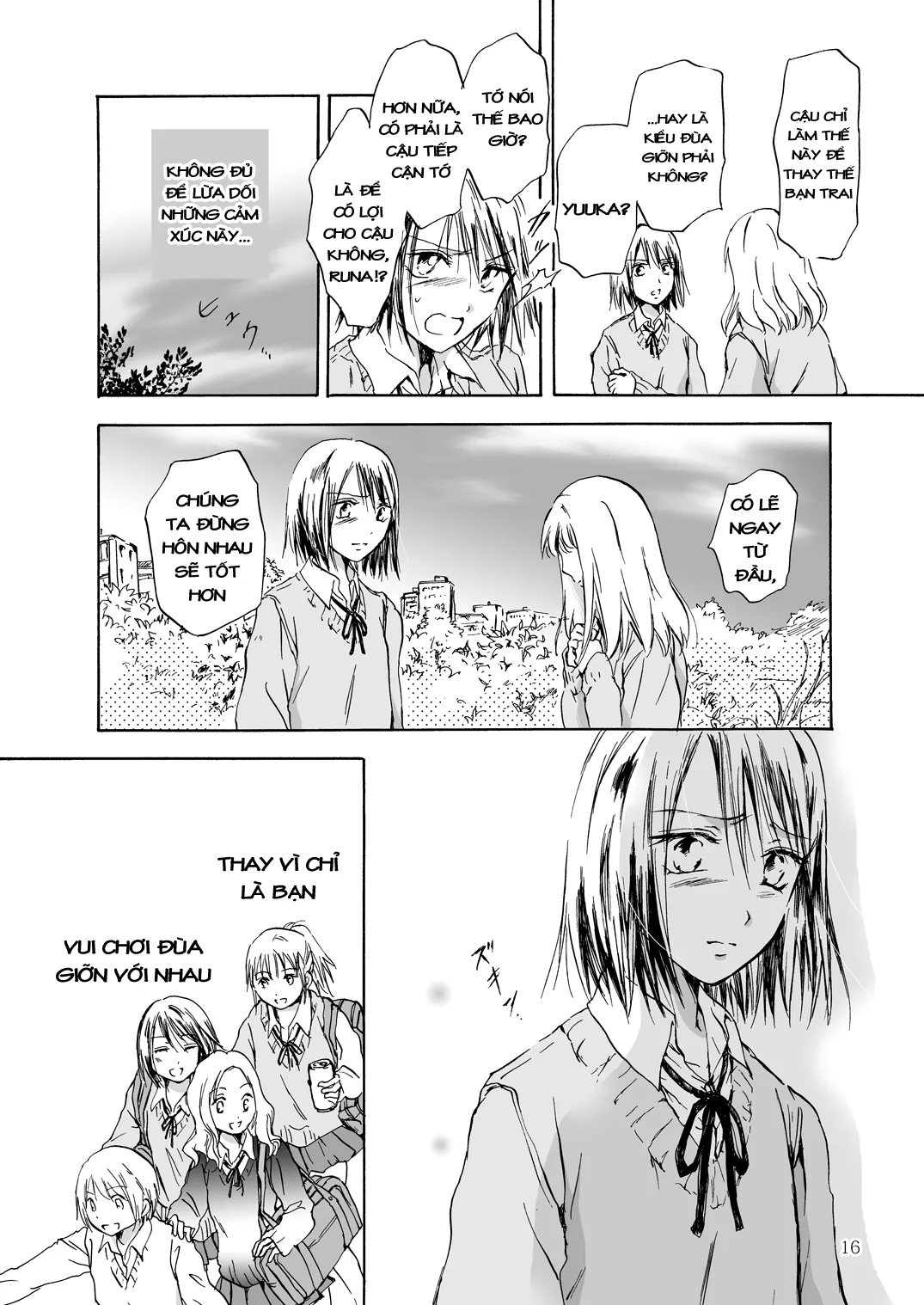 HentaiVN.net - Ảnh 16 - Tuyển tập Yuri Oneshot - Chap 134: Tooi Kirameki