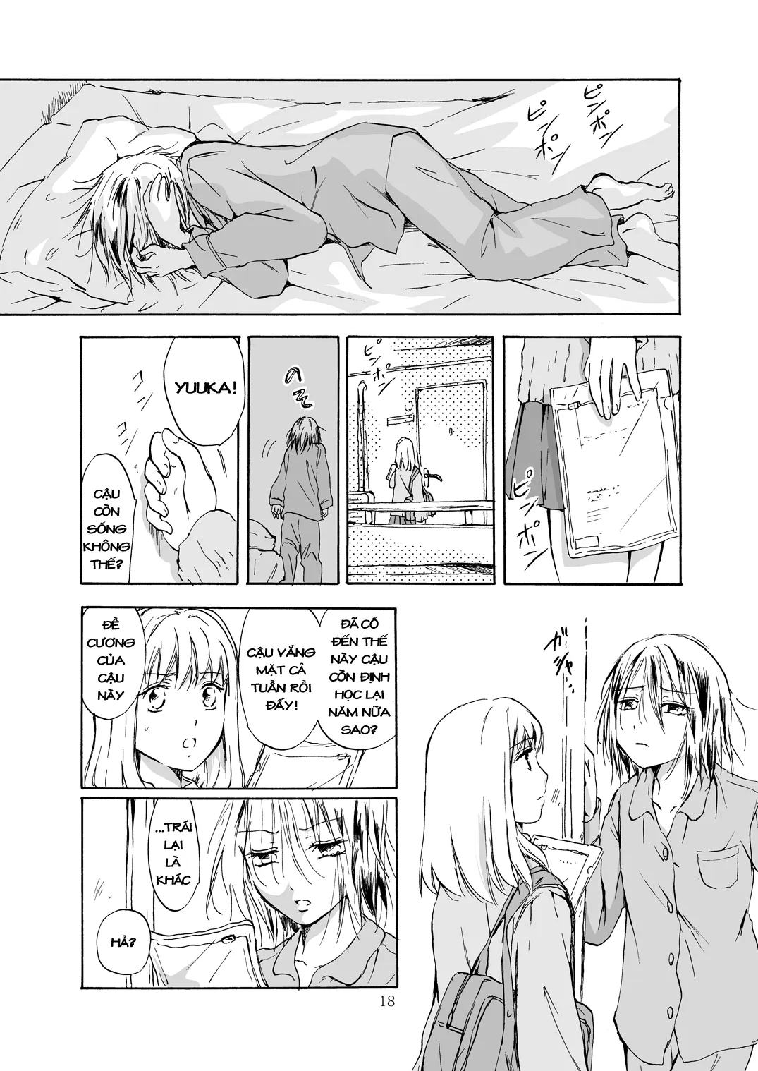 HentaiVN.net - Ảnh 18 - Tuyển tập Yuri Oneshot - Chap 134: Tooi Kirameki