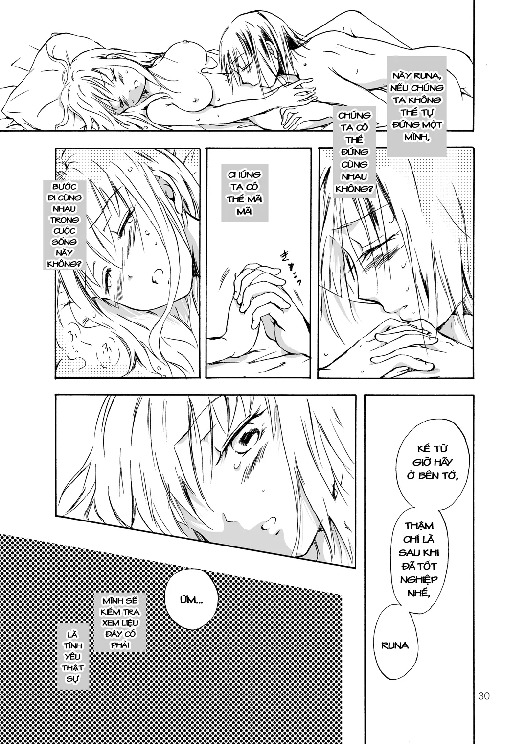 HentaiVN.net - Ảnh 30 - Tuyển tập Yuri Oneshot - Chap 134: Tooi Kirameki