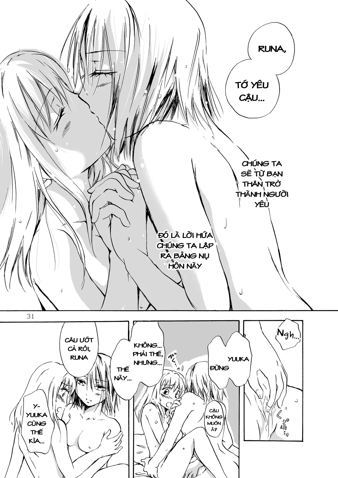 HentaiVN.net - Ảnh 31 - Tuyển tập Yuri Oneshot - Chap 134: Tooi Kirameki