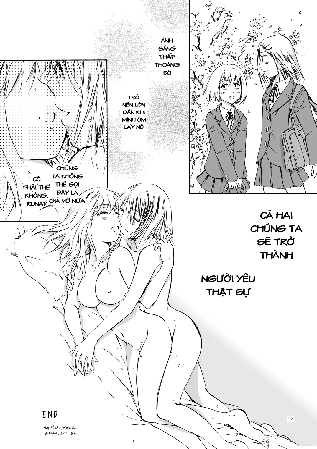 HentaiVN.net - Ảnh 34 - Tuyển tập Yuri Oneshot - Chap 134: Tooi Kirameki