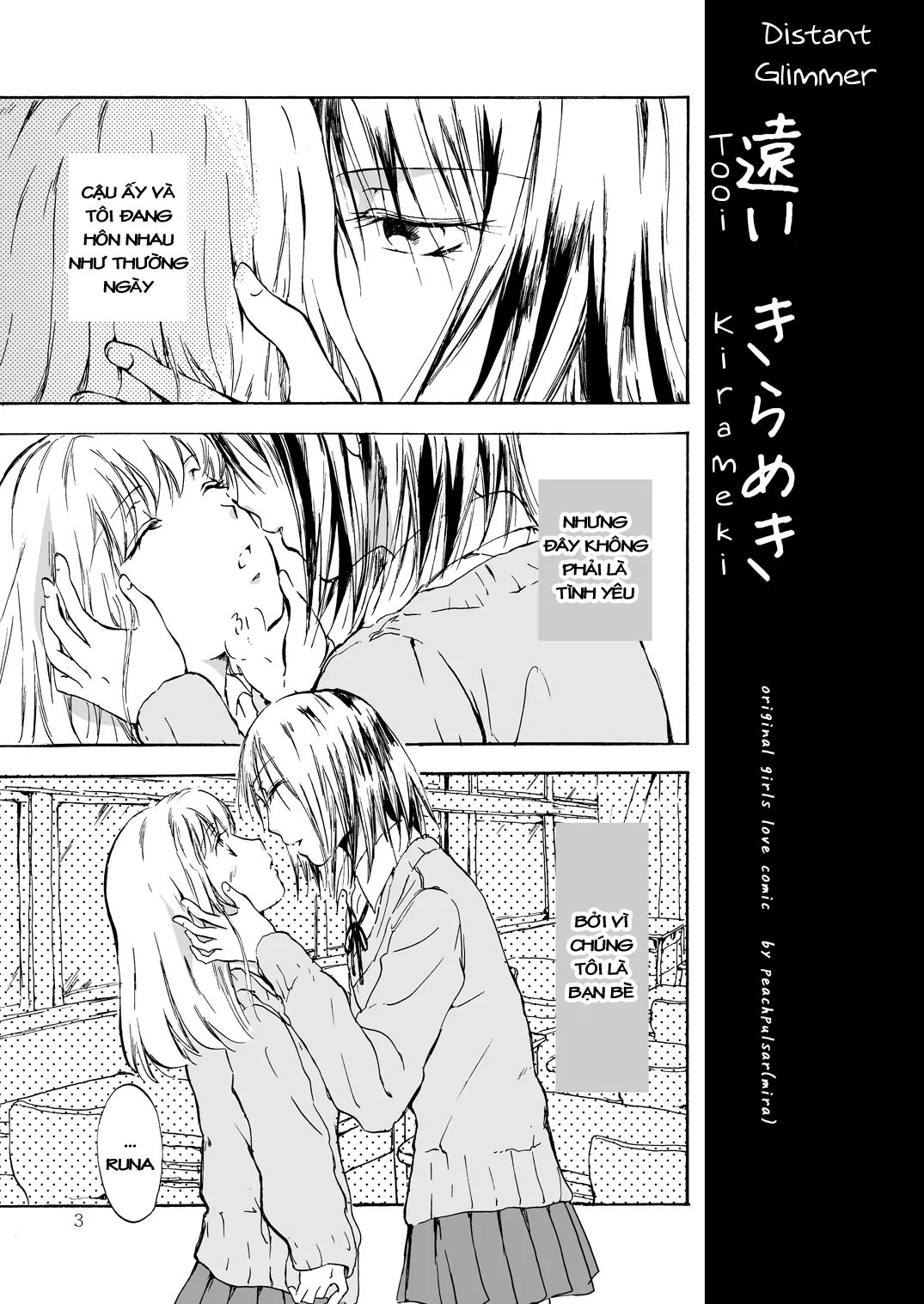 HentaiVN.net - Ảnh 3 - Tuyển tập Yuri Oneshot - Chap 134: Tooi Kirameki