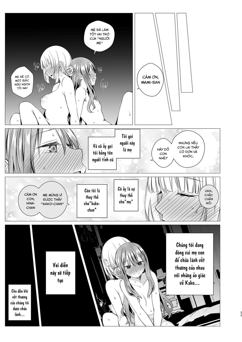 HentaiVN.net - Ảnh 21 - Tuyển tập Yuri Oneshot - Chap 141:Our Pasts Are Beyond Our Control