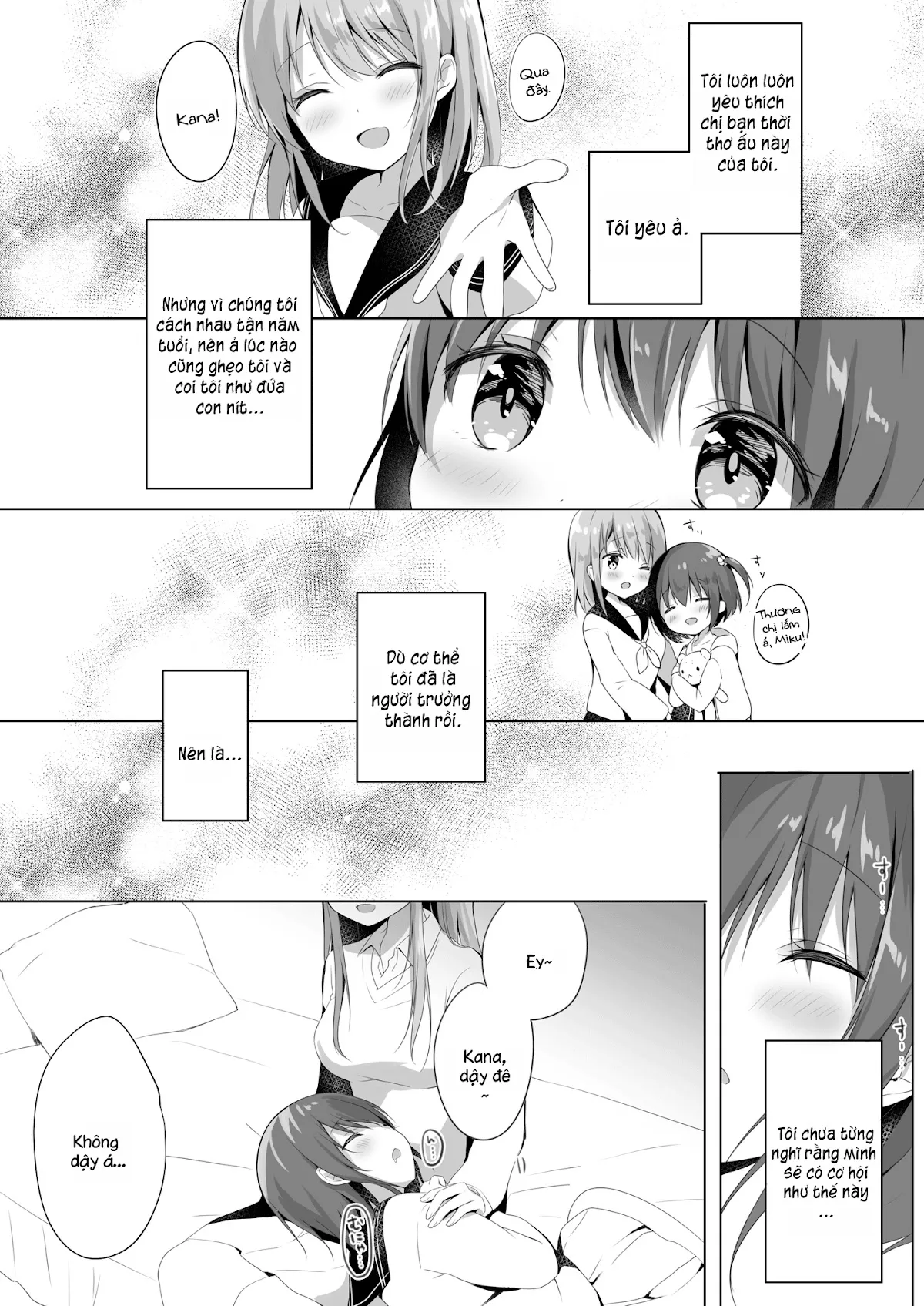 HentaiVN.net - Ảnh 4 - Tuyển tập Yuri Oneshot - Chap 143: First Time With Sis
