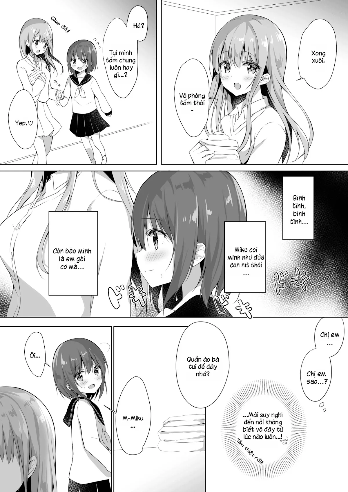 HentaiVN.net - Ảnh 8 - Tuyển tập Yuri Oneshot - Chap 143: First Time With Sis