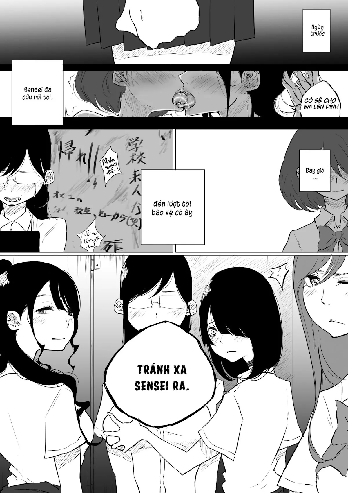 HentaiVN.net - Ảnh 8 - Tuyển tập Yuri Oneshot - Chap 145: I Went to a Lesbian Brothel and My Teacher Was There