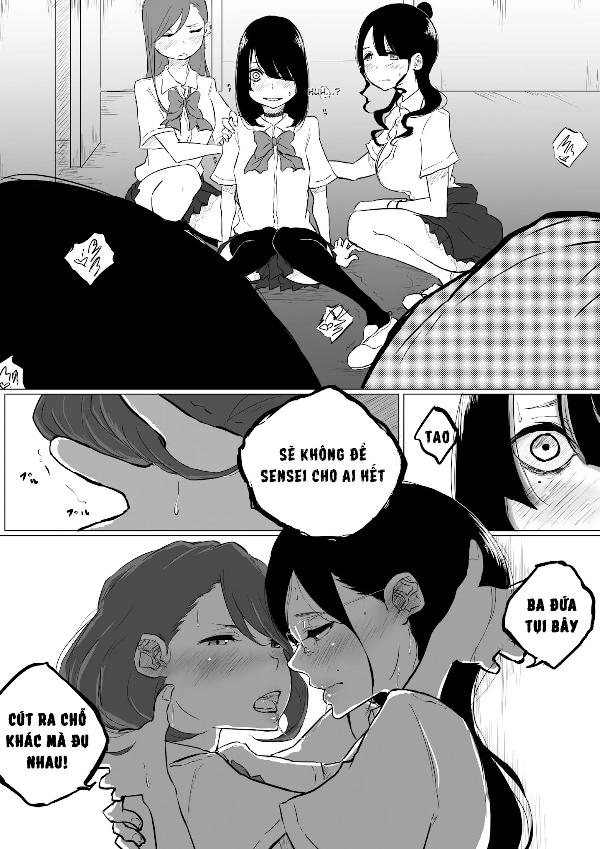 HentaiVN.net - Ảnh 12 - Tuyển tập Yuri Oneshot - Chap 145: I Went to a Lesbian Brothel and My Teacher Was There