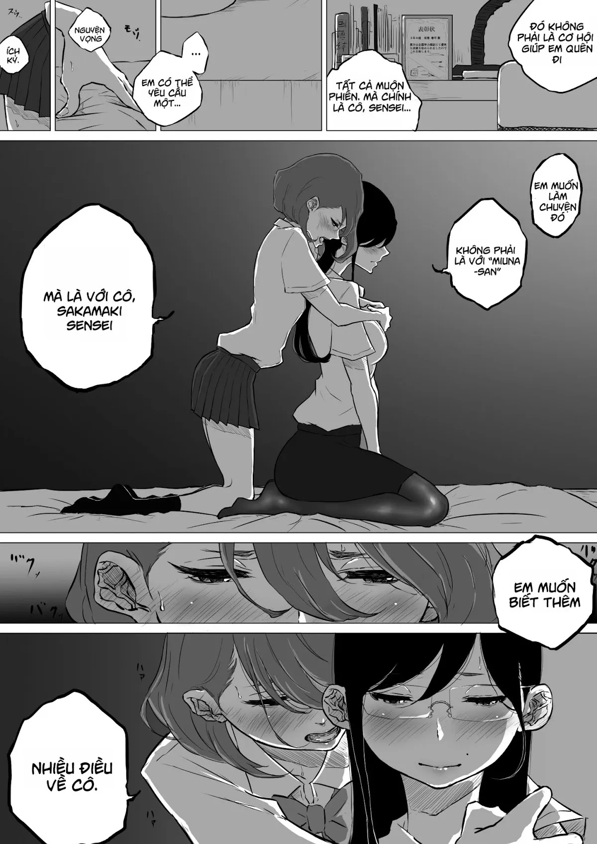 HentaiVN.net - Ảnh 16 - Tuyển tập Yuri Oneshot - Chap 145: I Went to a Lesbian Brothel and My Teacher Was There