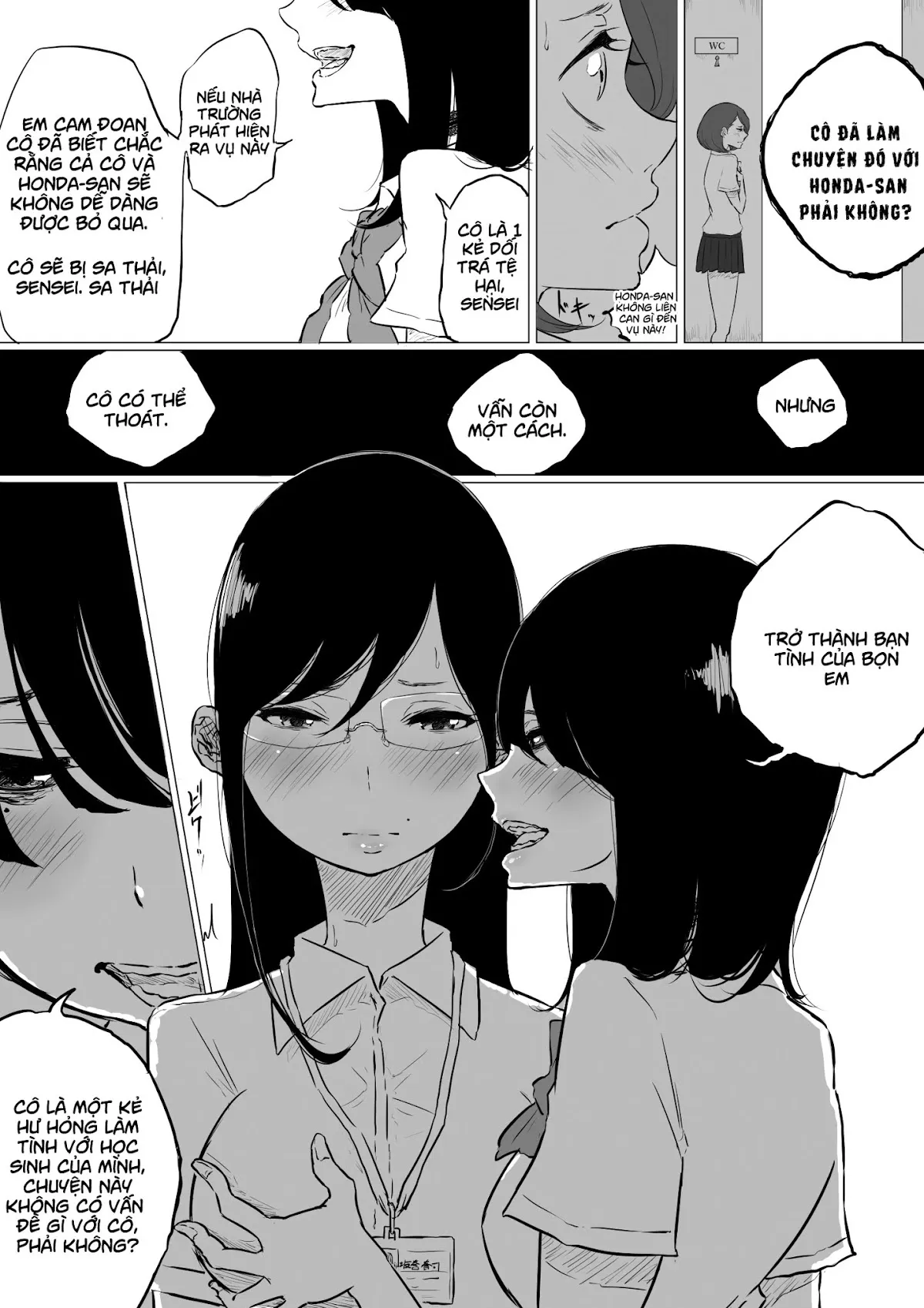 HentaiVN.net - Ảnh 7 - Tuyển tập Yuri Oneshot - Chap 145: I Went to a Lesbian Brothel and My Teacher Was There
