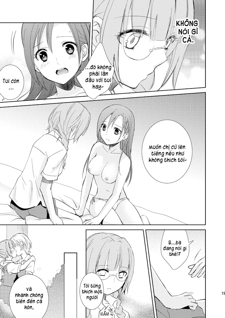HentaiVN.net - Ảnh 13 - Tuyển tập Yuri Oneshot - Chap 147: Mikansei No Kimochi