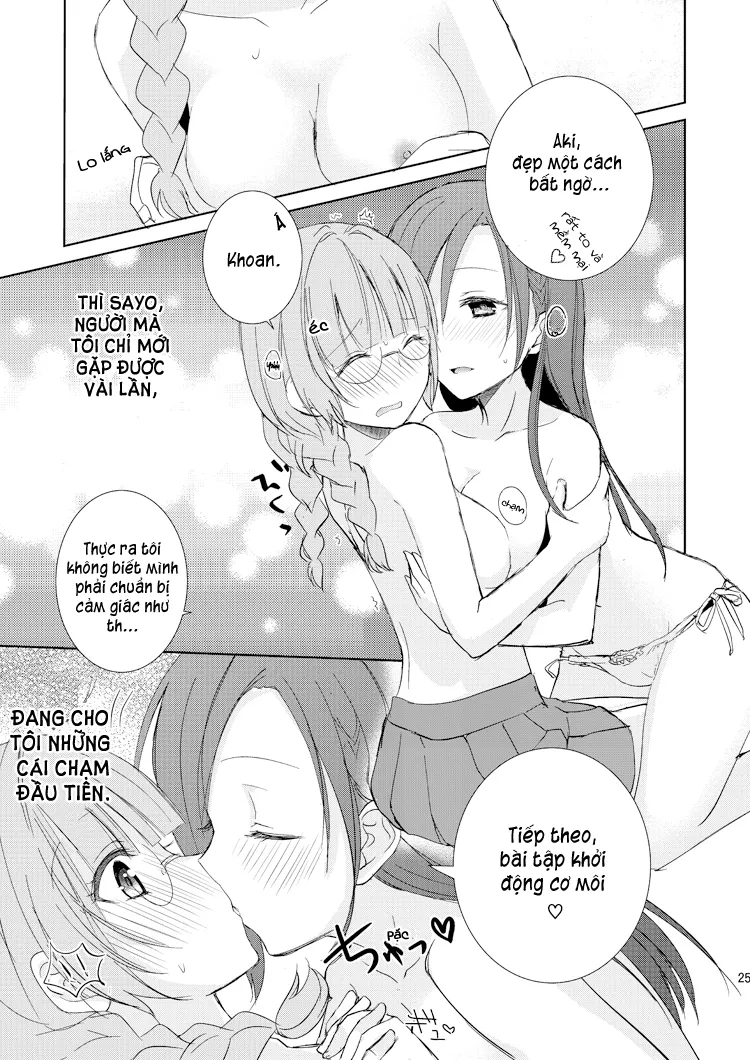HentaiVN.net - Ảnh 15 - Tuyển tập Yuri Oneshot - Chap 147: Mikansei No Kimochi