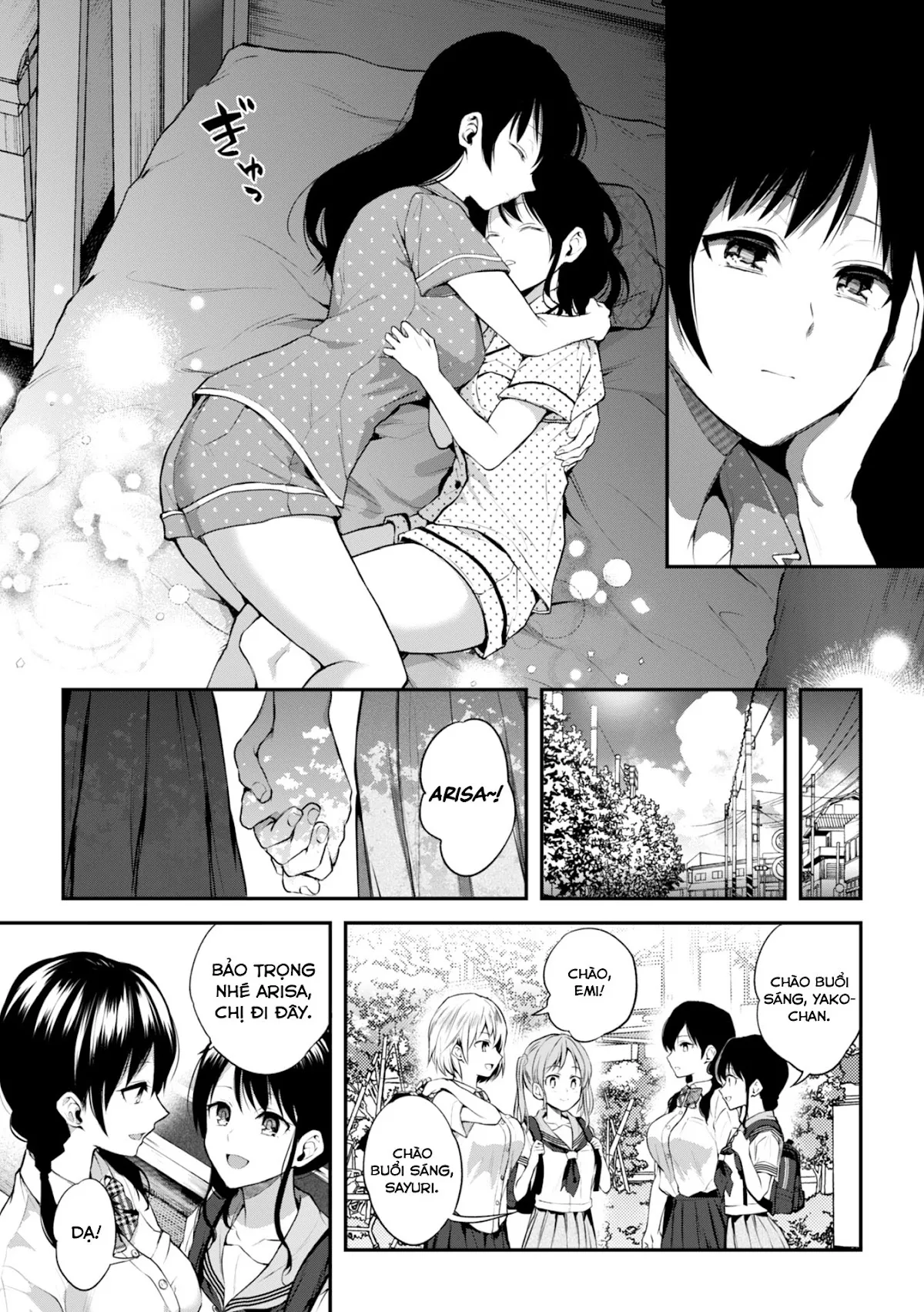 HentaiVN.net - Ảnh 9 - Tuyển tập Yuri Oneshot - Chap 152: Scary Kiss of My Sister