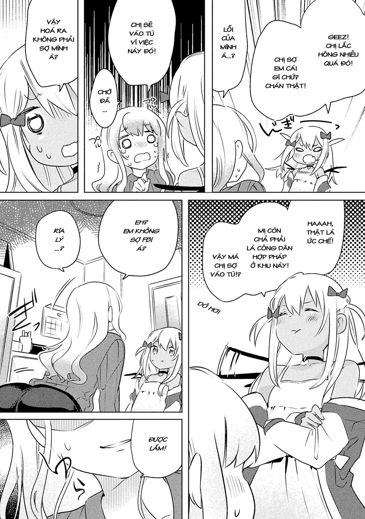HentaiVN.net - Ảnh 6 - Tuyển tập Yuri Oneshot - Chap 156: This Succubus Wont Lose to a Lolicon!