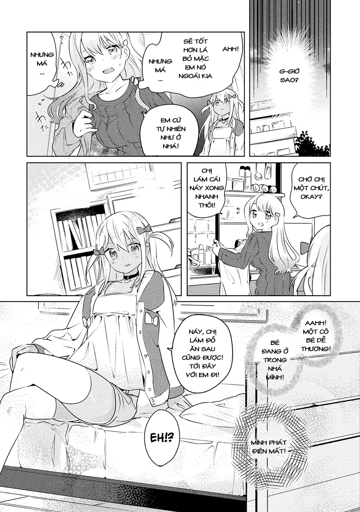 HentaiVN.net - Ảnh 3 - Tuyển tập Yuri Oneshot - Chap 156: This Succubus Wont Lose to a Lolicon!