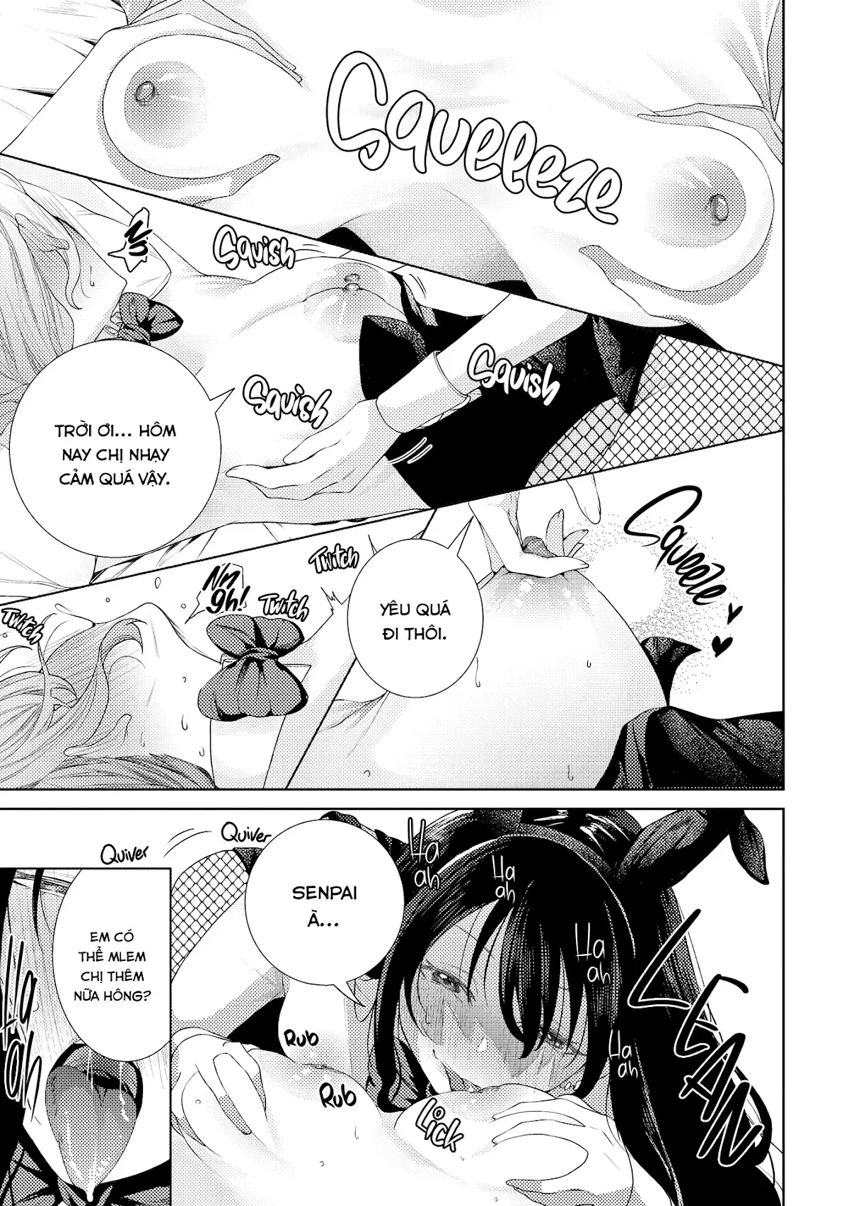 HentaiVN.net - Ảnh 8 - Tuyển tập Yuri Oneshot - Chap 159: I Grew Bunny Ears Because I Was Lonely