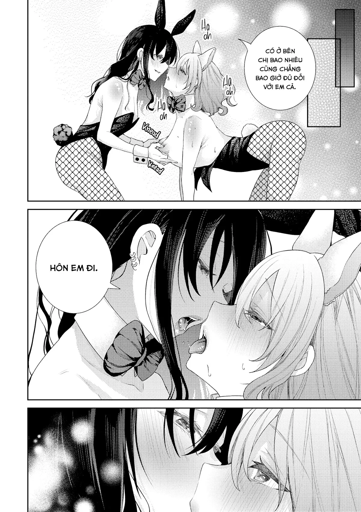 HentaiVN.net - Ảnh 16 - Tuyển tập Yuri Oneshot - Chap 159: I Grew Bunny Ears Because I Was Lonely