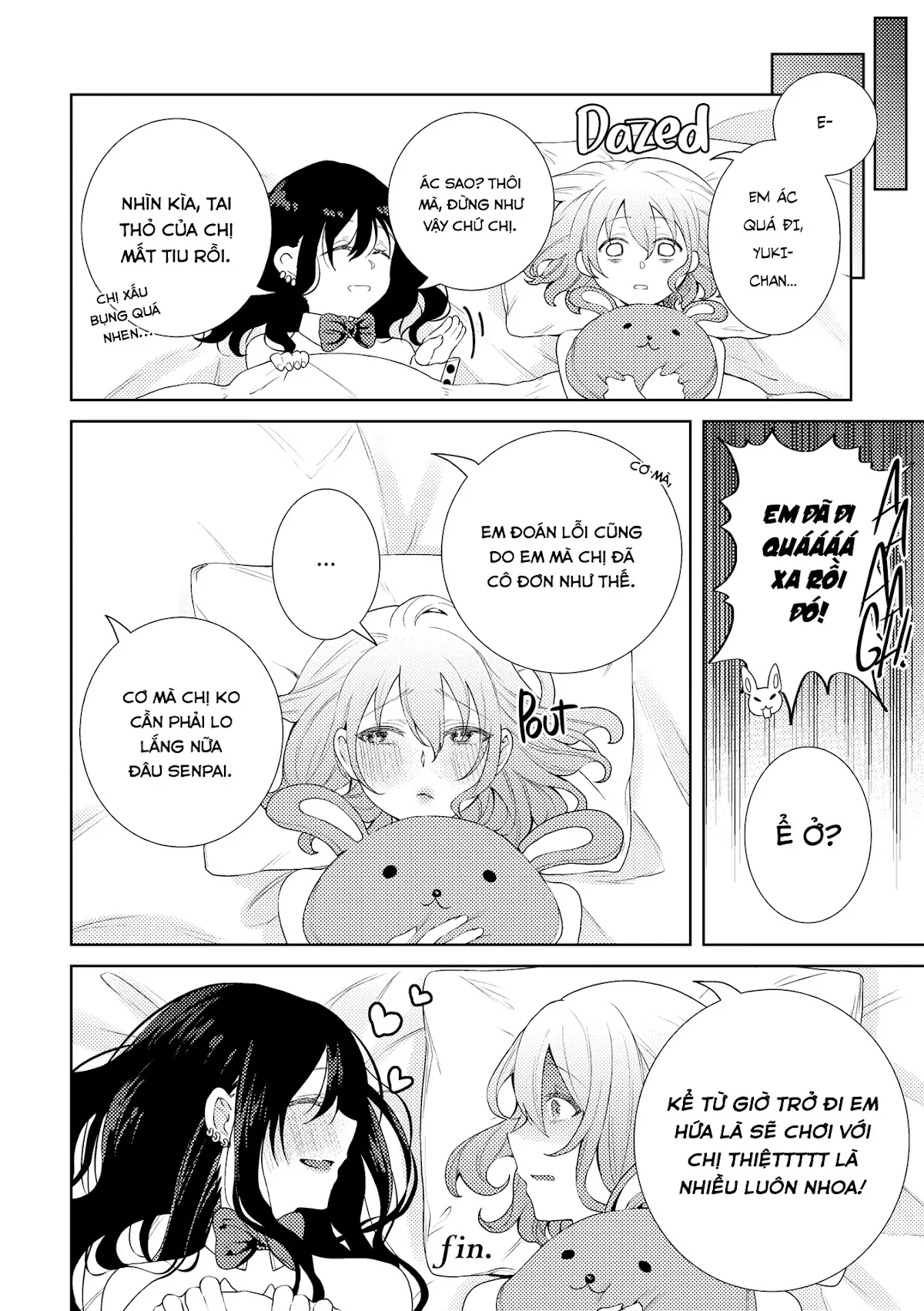 HentaiVN.net - Ảnh 18 - Tuyển tập Yuri Oneshot - Chap 159: I Grew Bunny Ears Because I Was Lonely