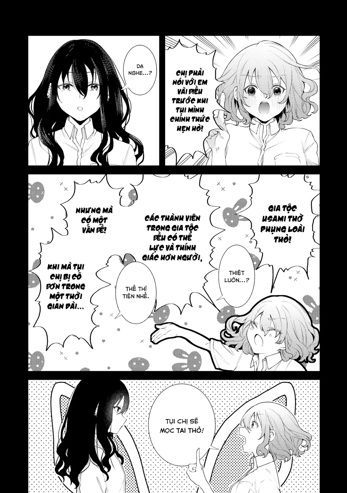 HentaiVN.net - Ảnh 3 - Tuyển tập Yuri Oneshot - Chap 159: I Grew Bunny Ears Because I Was Lonely