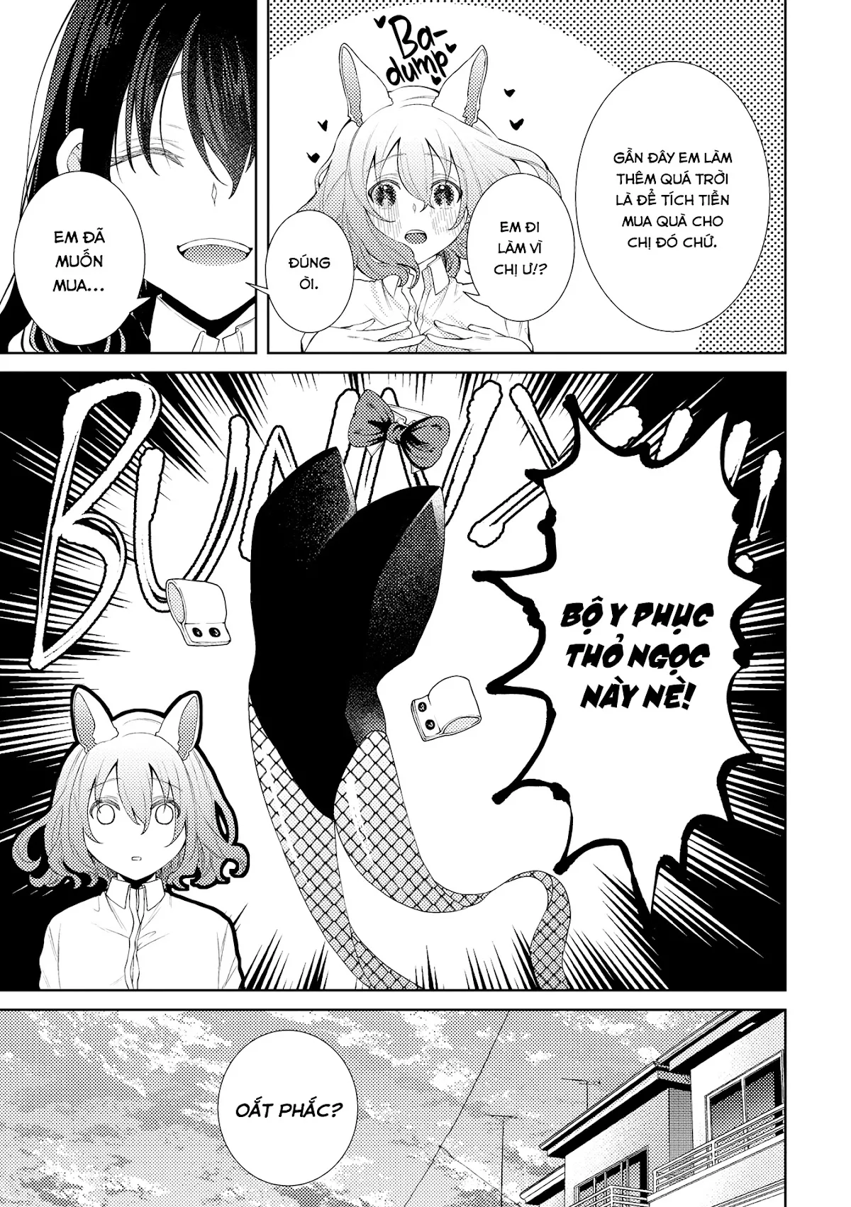HentaiVN.net - Ảnh 5 - Tuyển tập Yuri Oneshot - Chap 159: I Grew Bunny Ears Because I Was Lonely