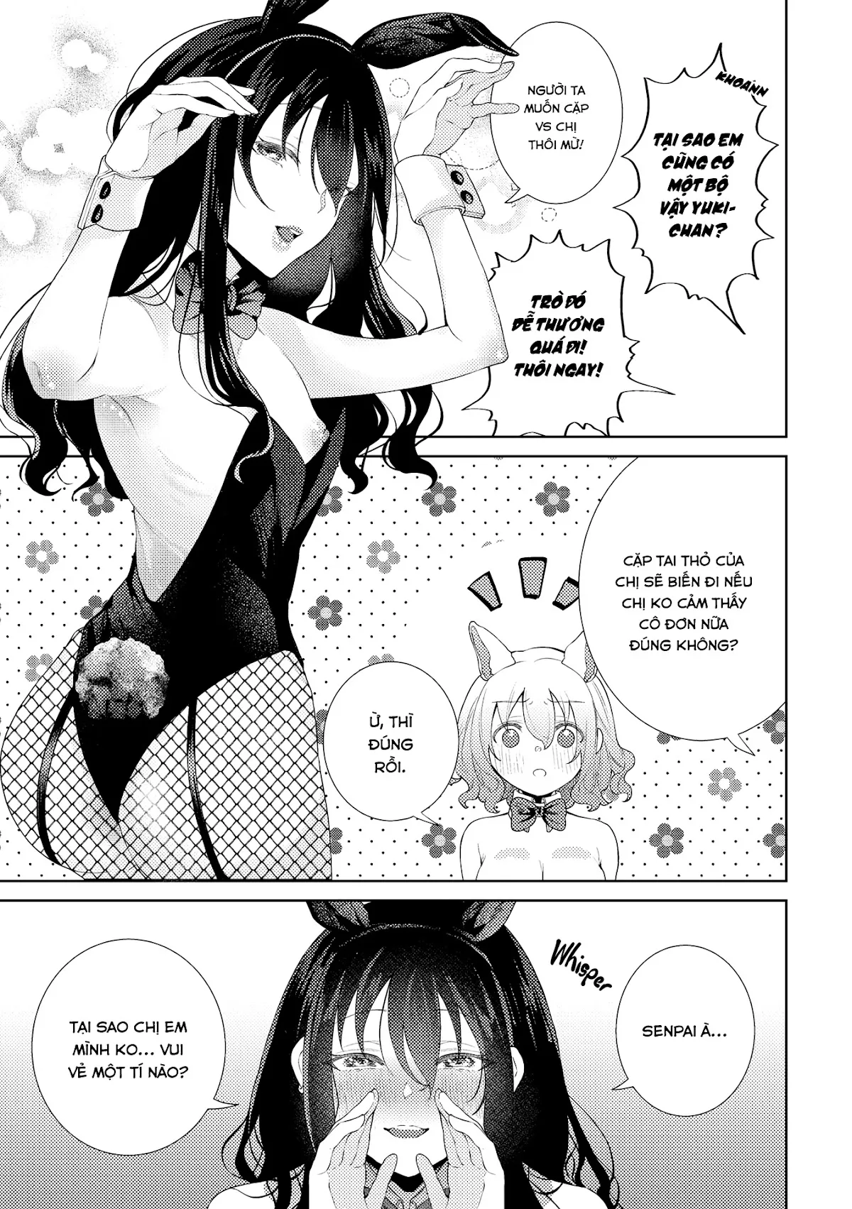 HentaiVN.net - Ảnh 7 - Tuyển tập Yuri Oneshot - Chap 159: I Grew Bunny Ears Because I Was Lonely