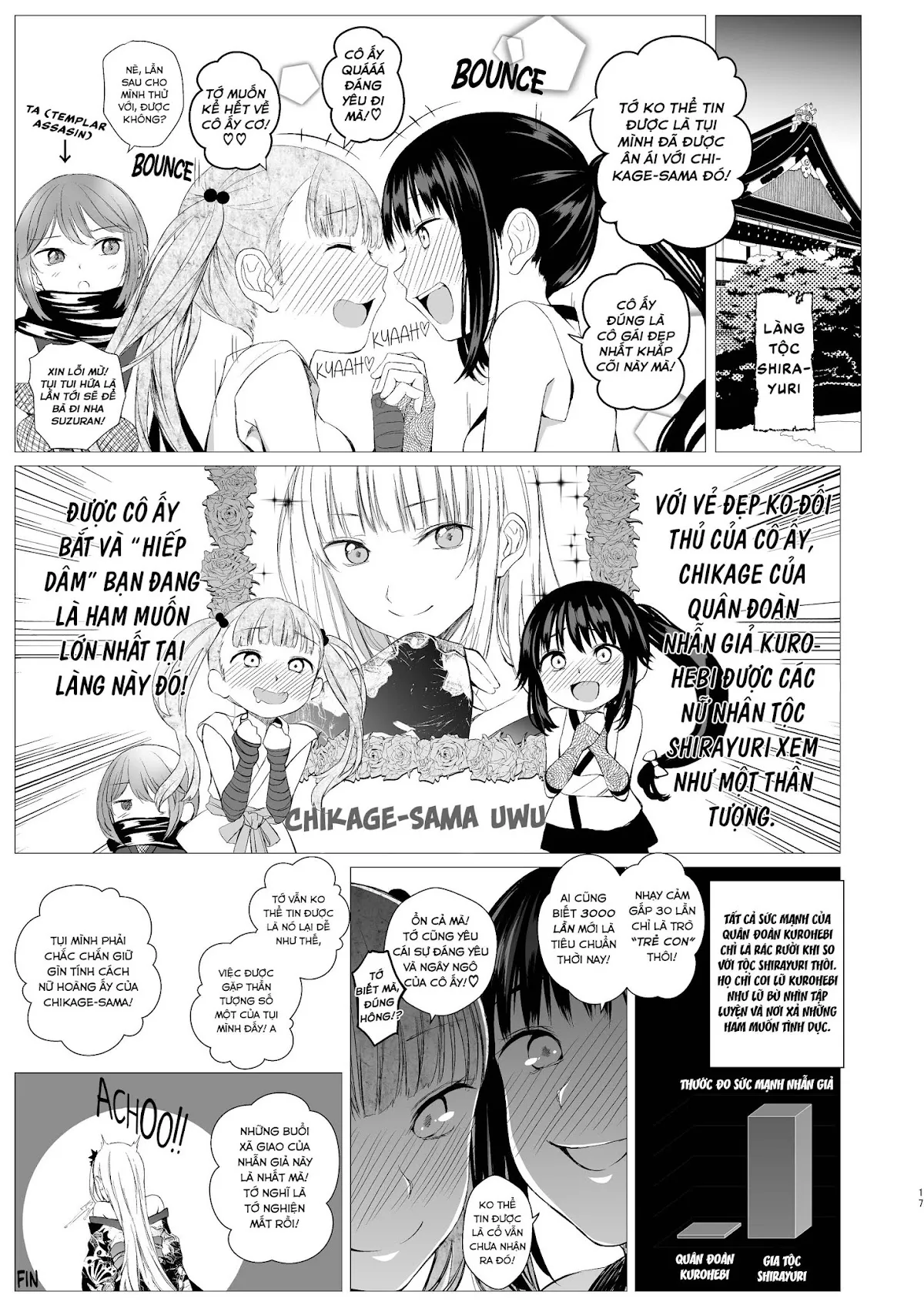 HentaiVN.net - Ảnh 14 - Tuyển tập Yuri Oneshot - Chap 160: Oshinobi Shoujo no Asobikata