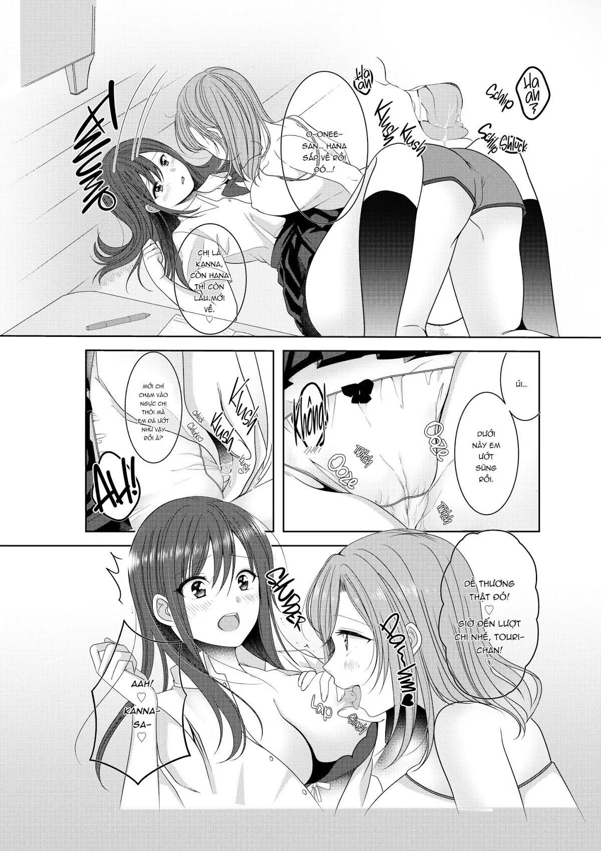 HentaiVN.net - Ảnh 10 - Tuyển tập Yuri Oneshot - Chap 165: A Secret Love Triangle