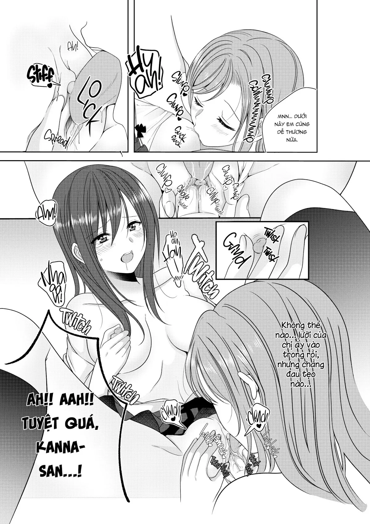HentaiVN.net - Ảnh 12 - Tuyển tập Yuri Oneshot - Chap 165: A Secret Love Triangle