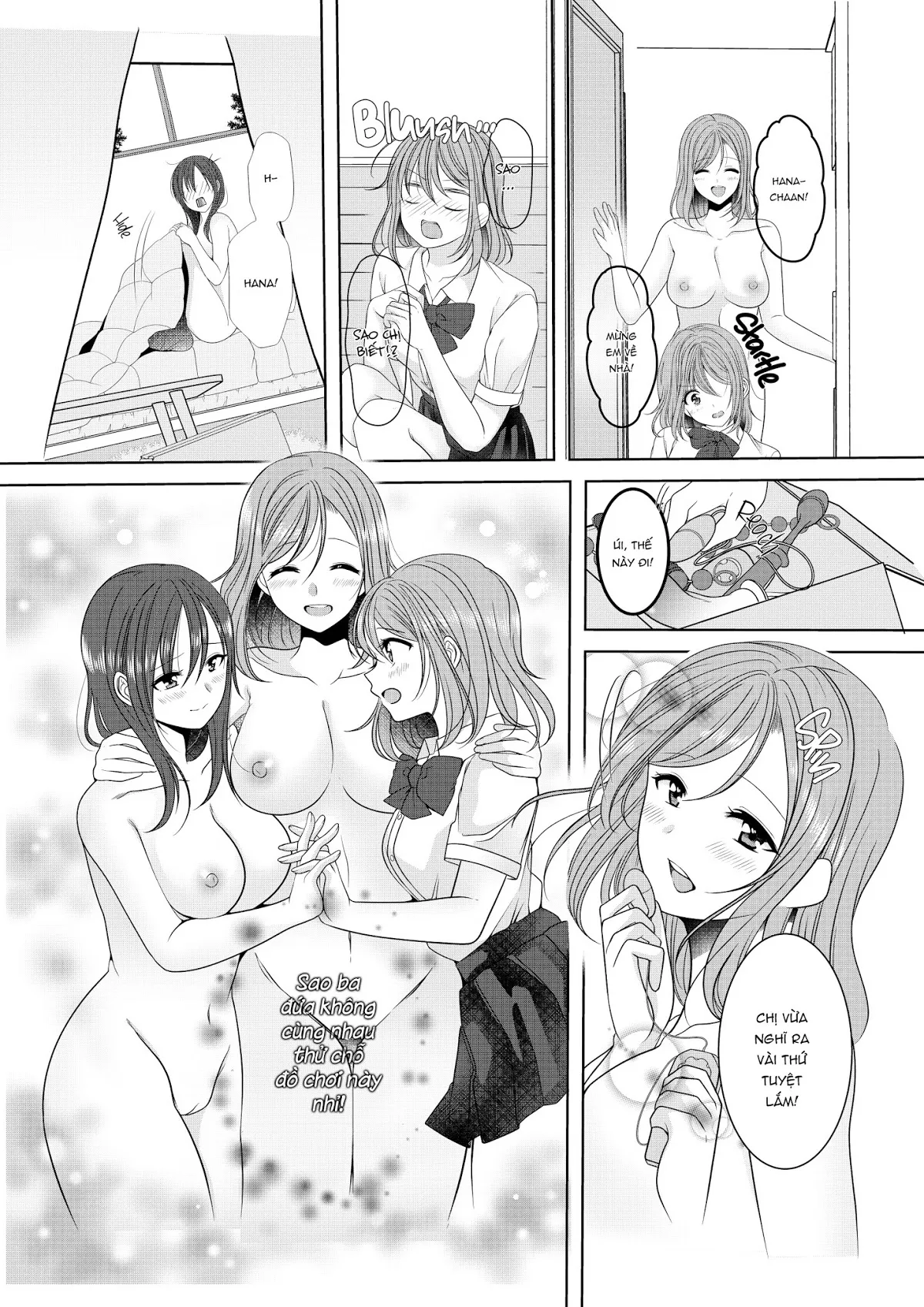 HentaiVN.net - Ảnh 17 - Tuyển tập Yuri Oneshot - Chap 165: A Secret Love Triangle